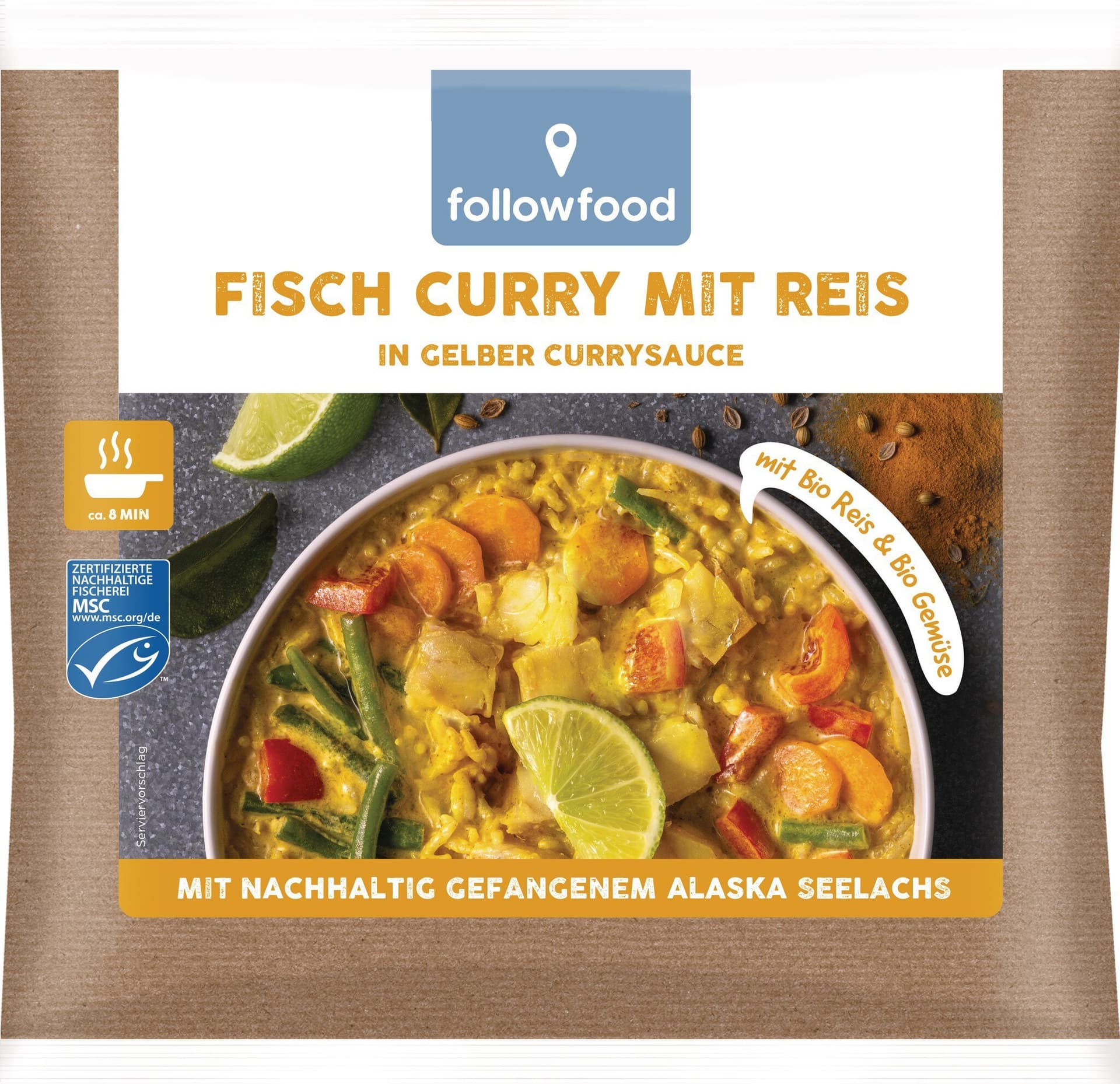 FollowFood Seelachs Reiscurry (TK)
