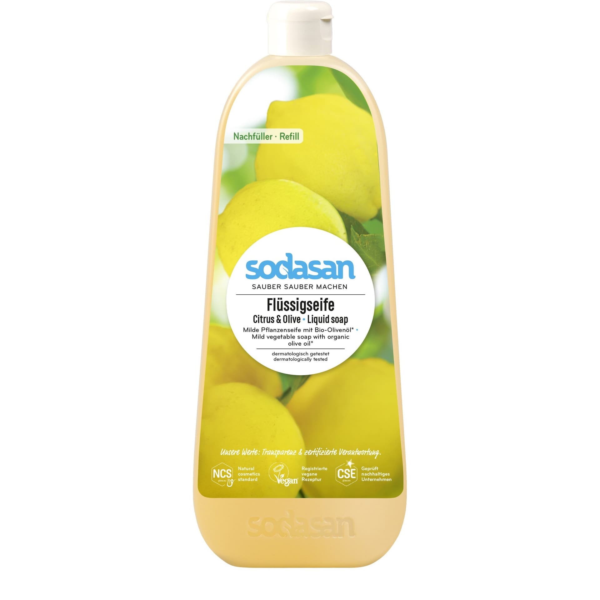 Sodasan Liquid Citrus & Olive Seife