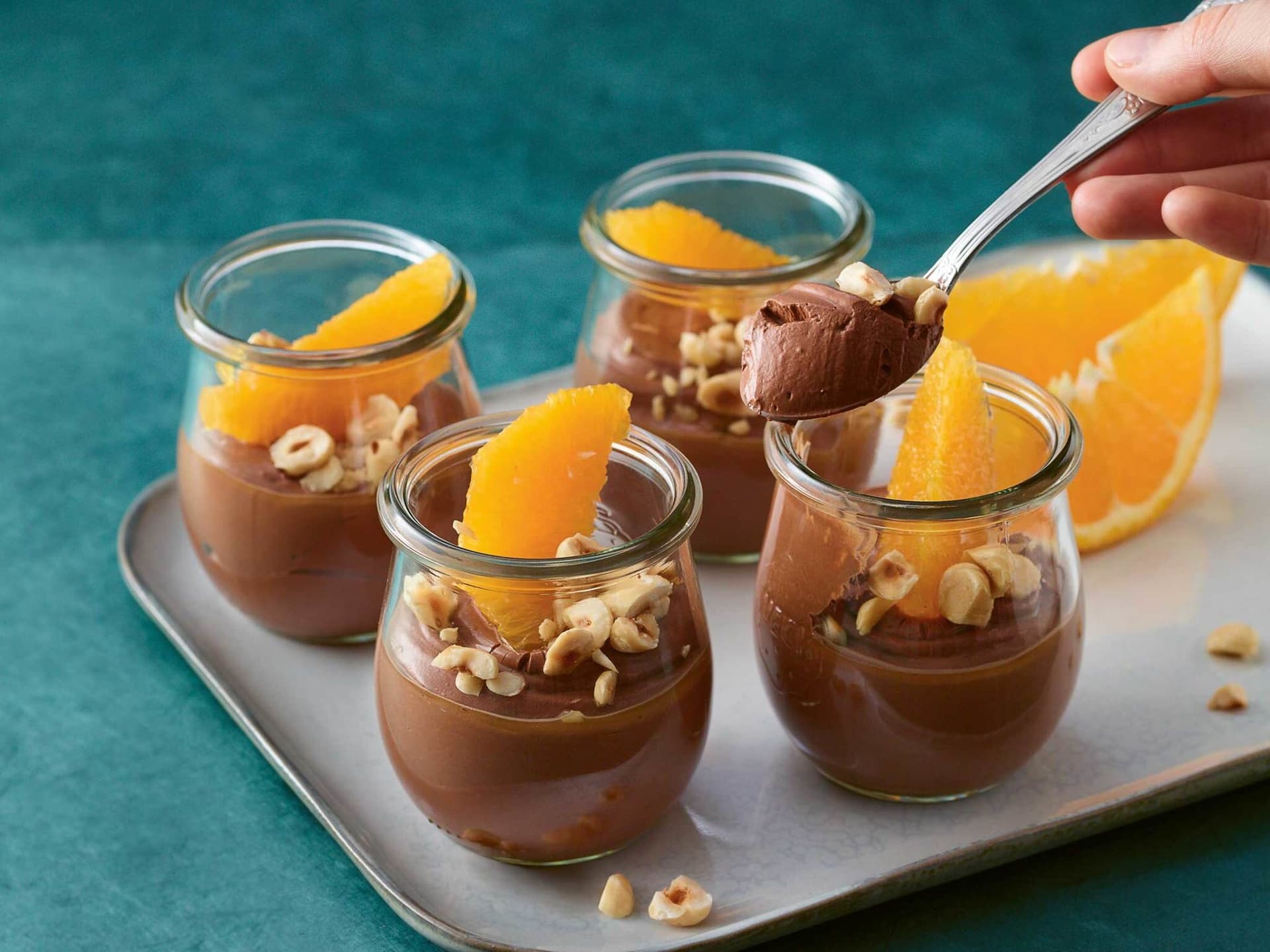Schoko-Orangen-Mousse