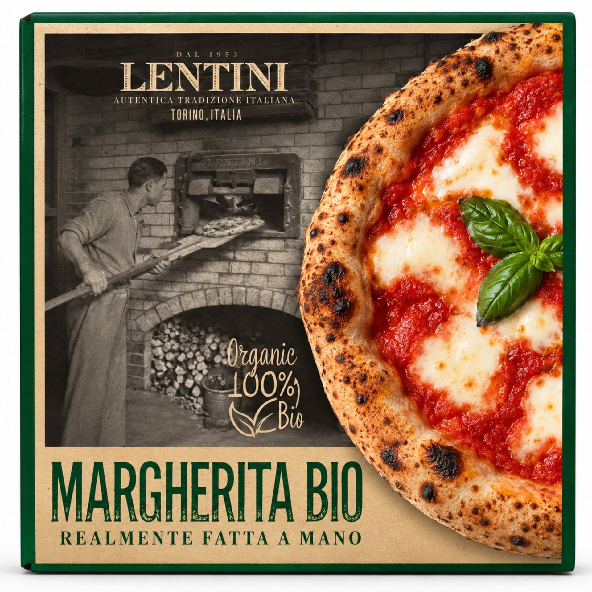 Lentini Pizza Margherita (TK)