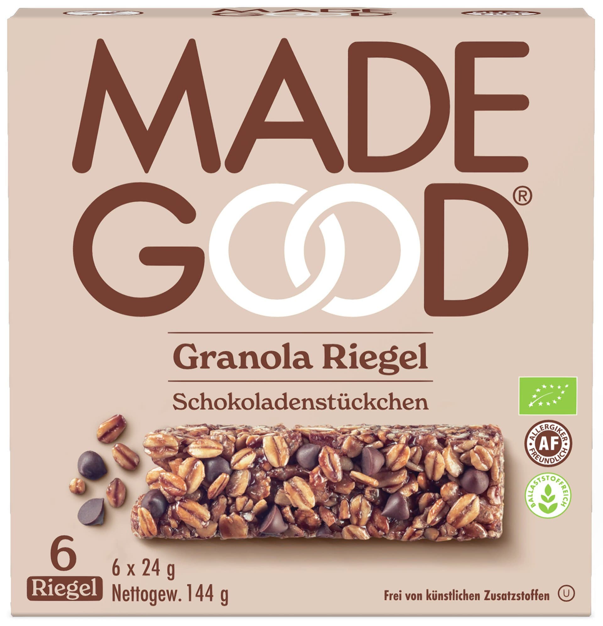 Made Good Granola Riegel Chocolate Chip