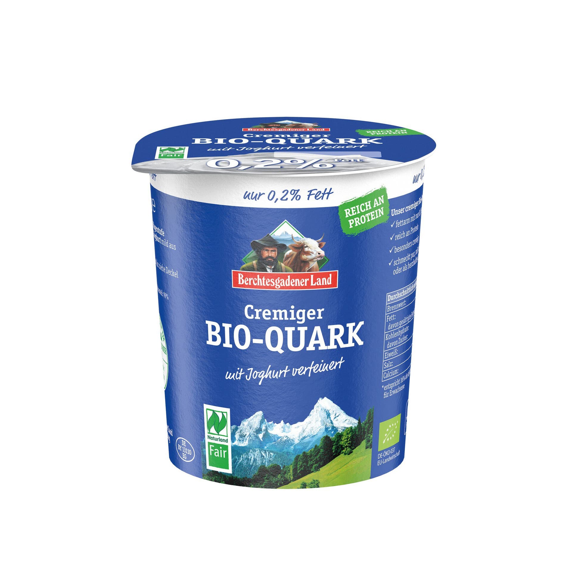 Berchtesgadener Land Cremiger Quark mit Joghurt