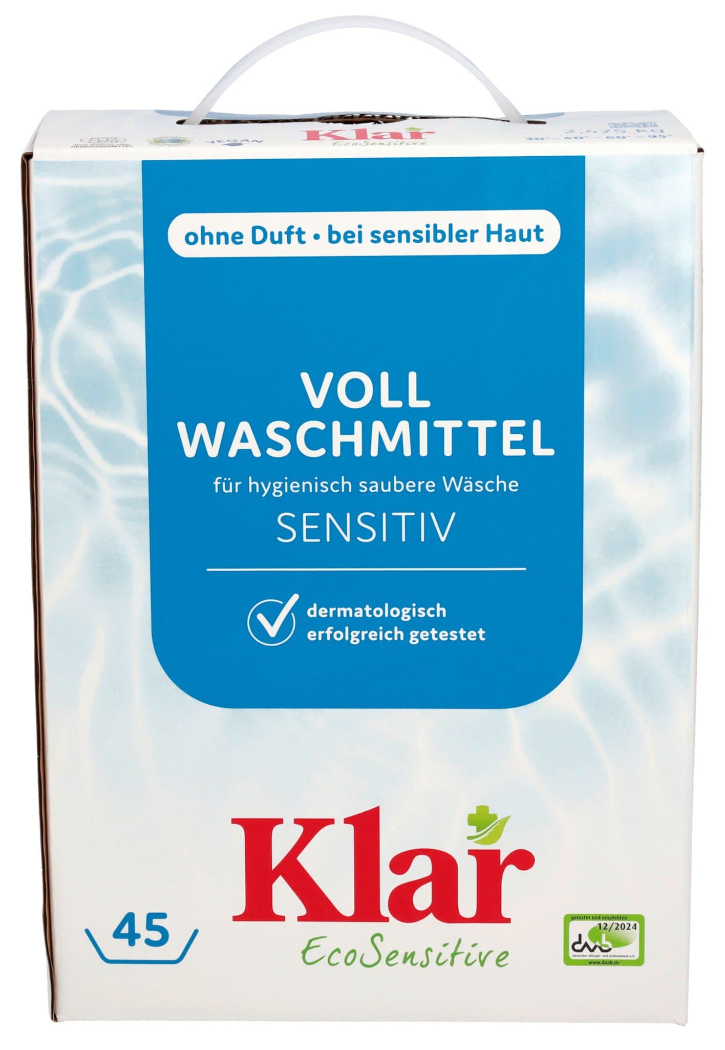Klar Vollwaschmittel Pulver