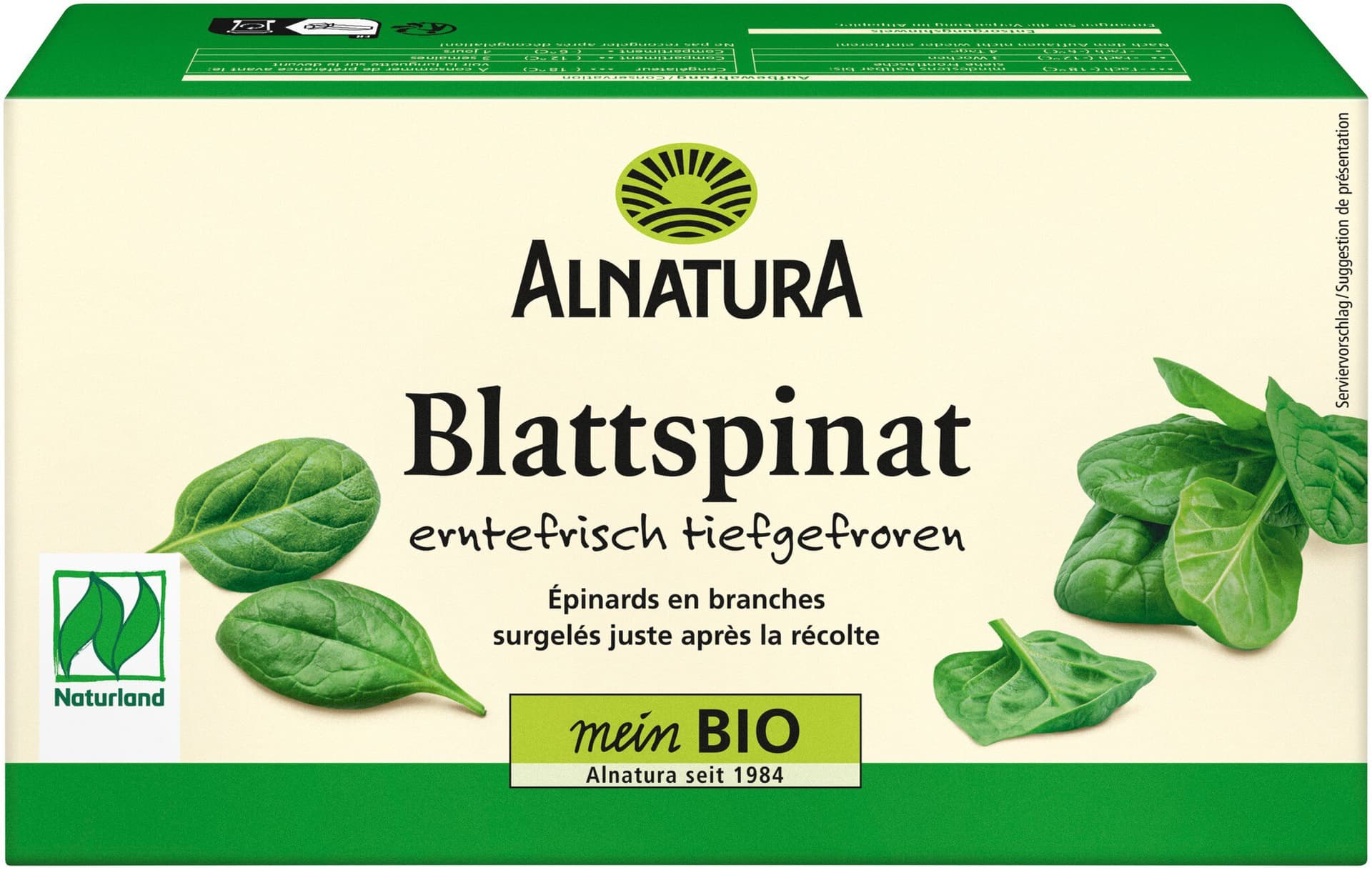 Alnatura Blattspinat (TK)