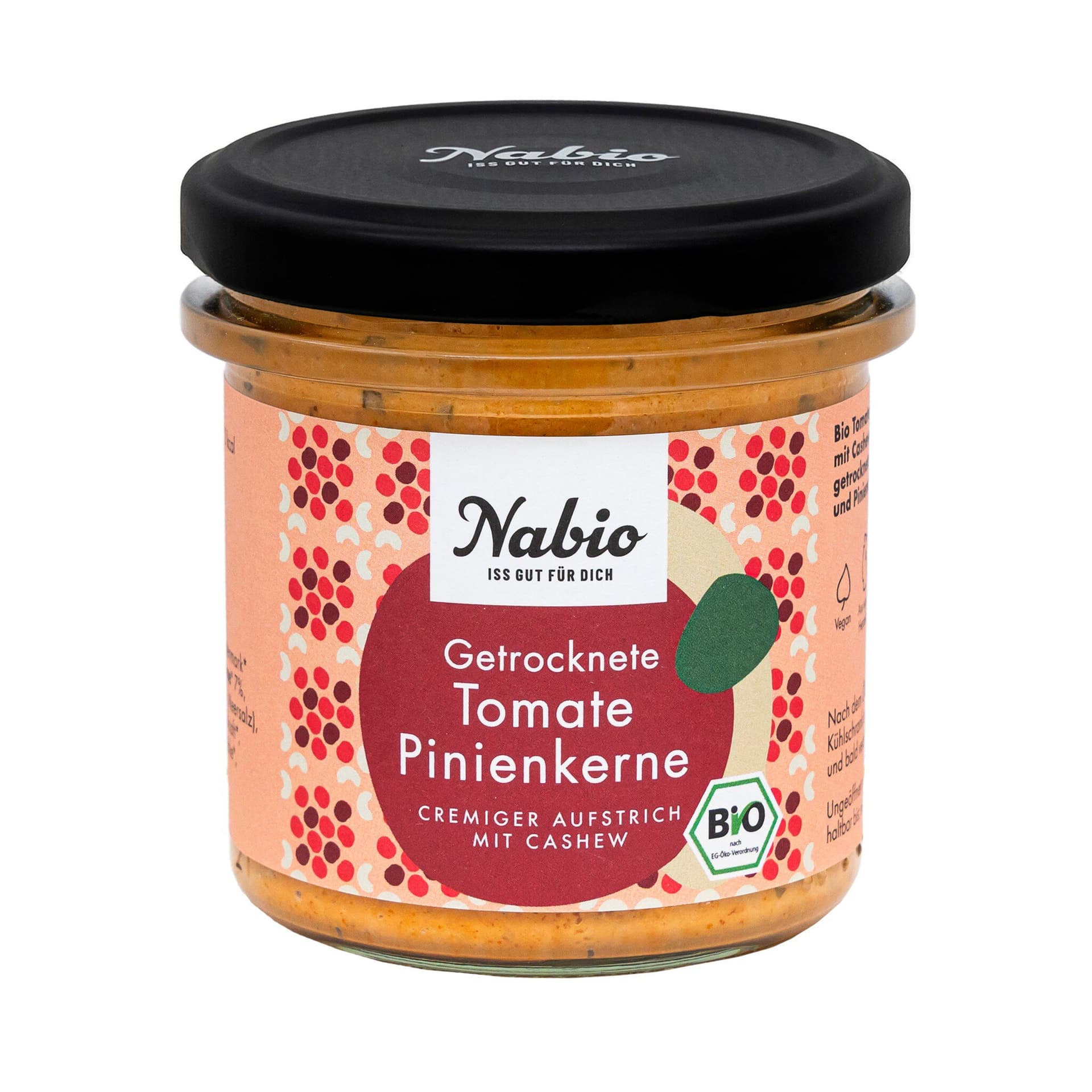 Nabio Getrocknete Tomate Pinienkerne Creme