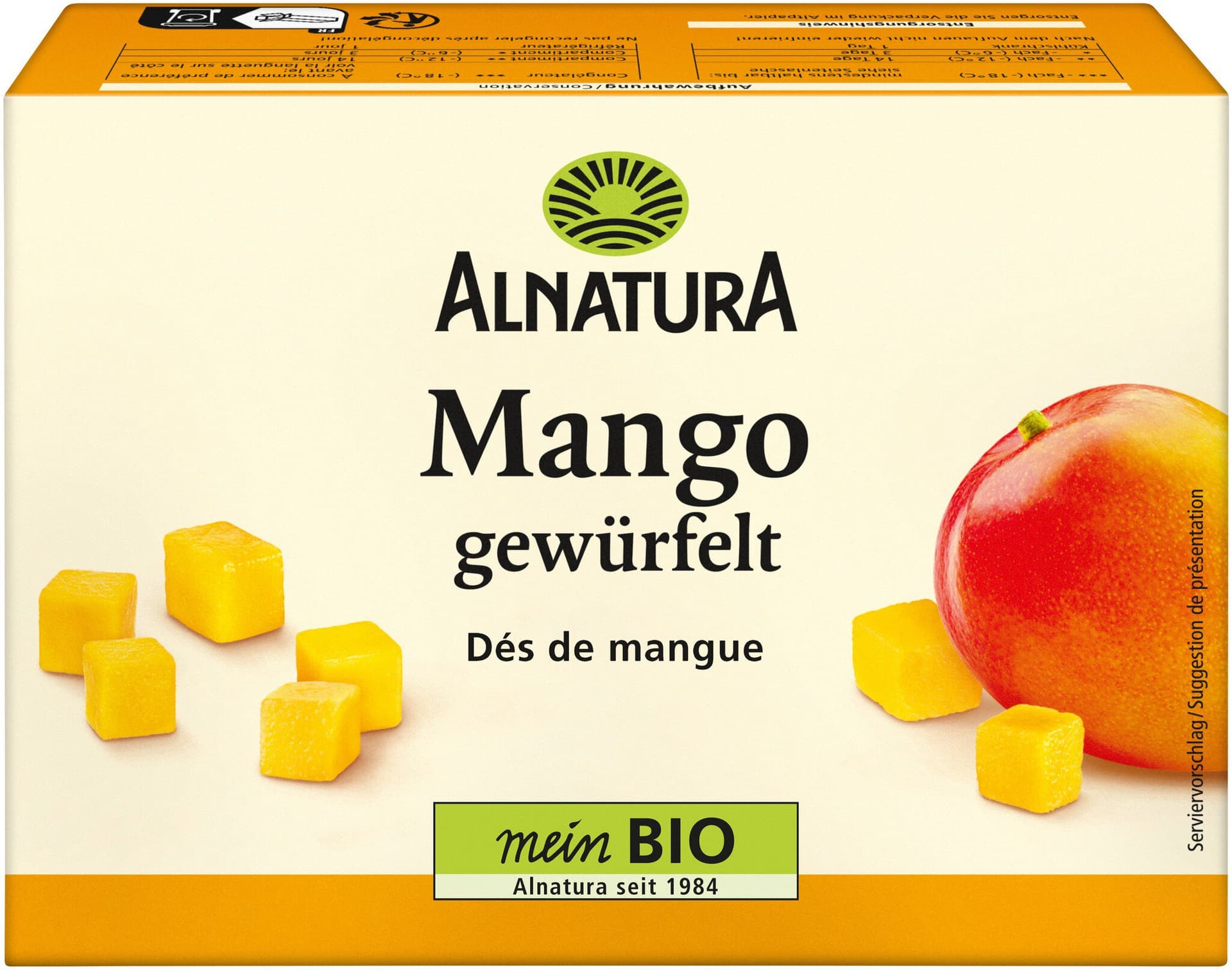 Alnatura Mango gewürfelt (TK)