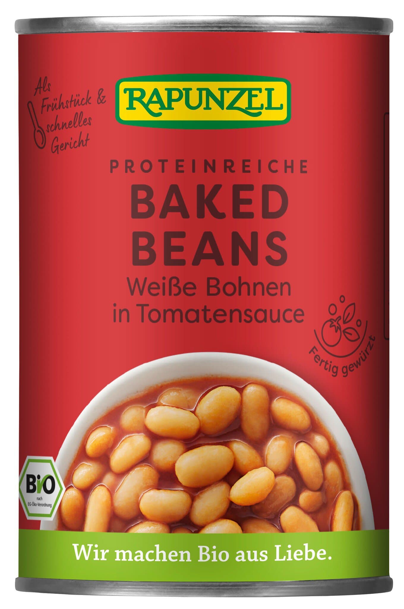 Rapunzel Baked Beans in der Dose