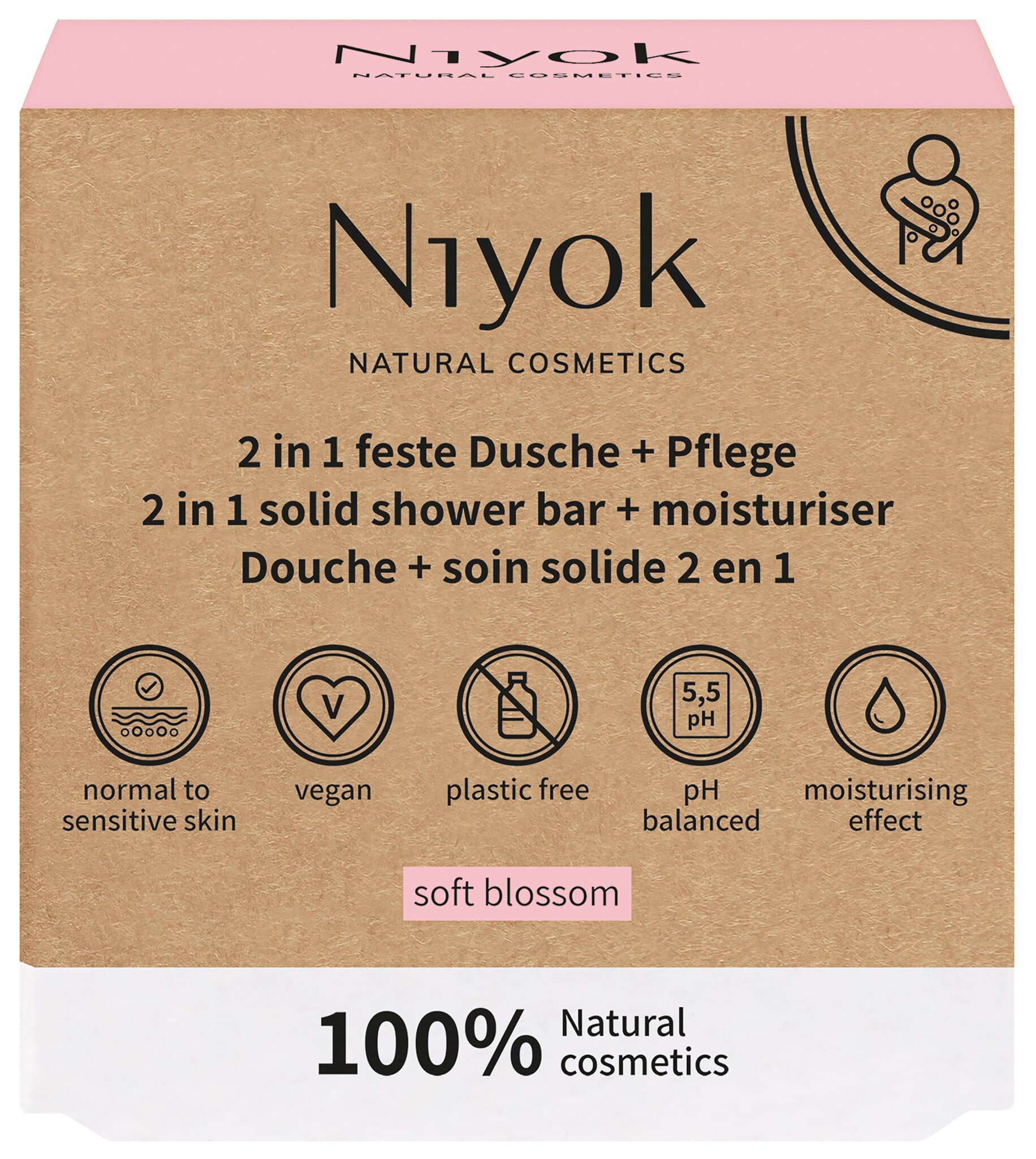 Niyok Feste Dusche Soft blossom