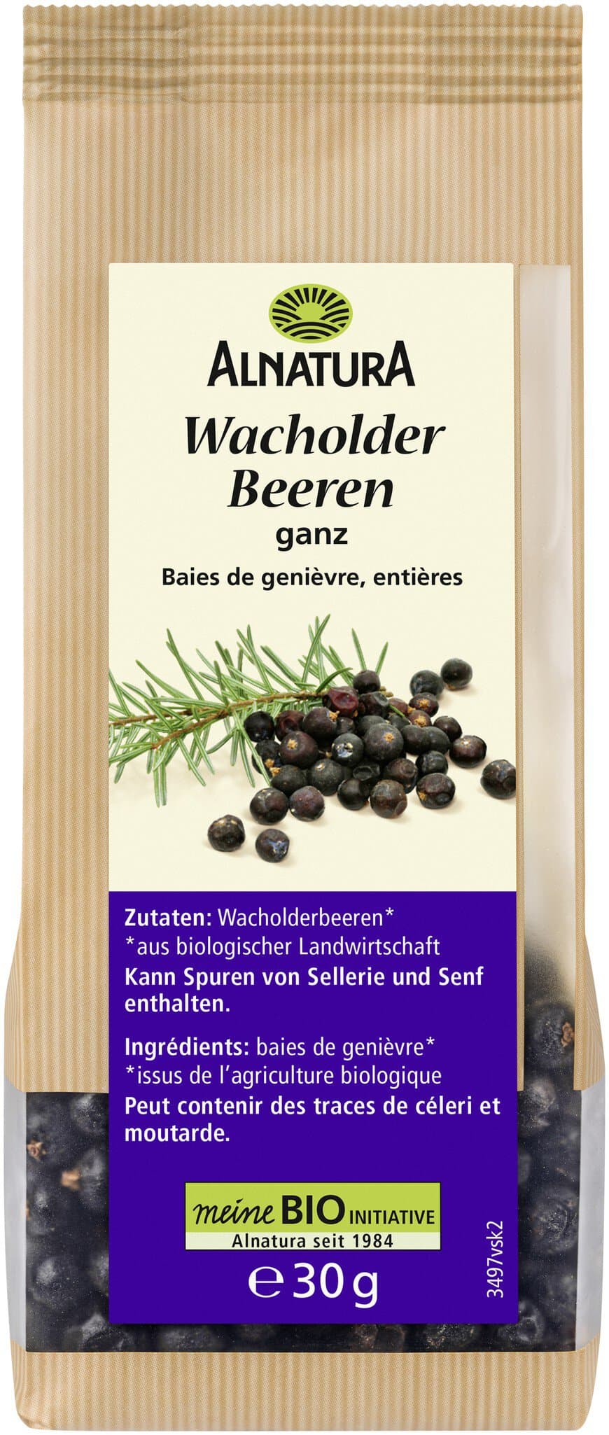 Alnatura Wacholderbeeren ganz