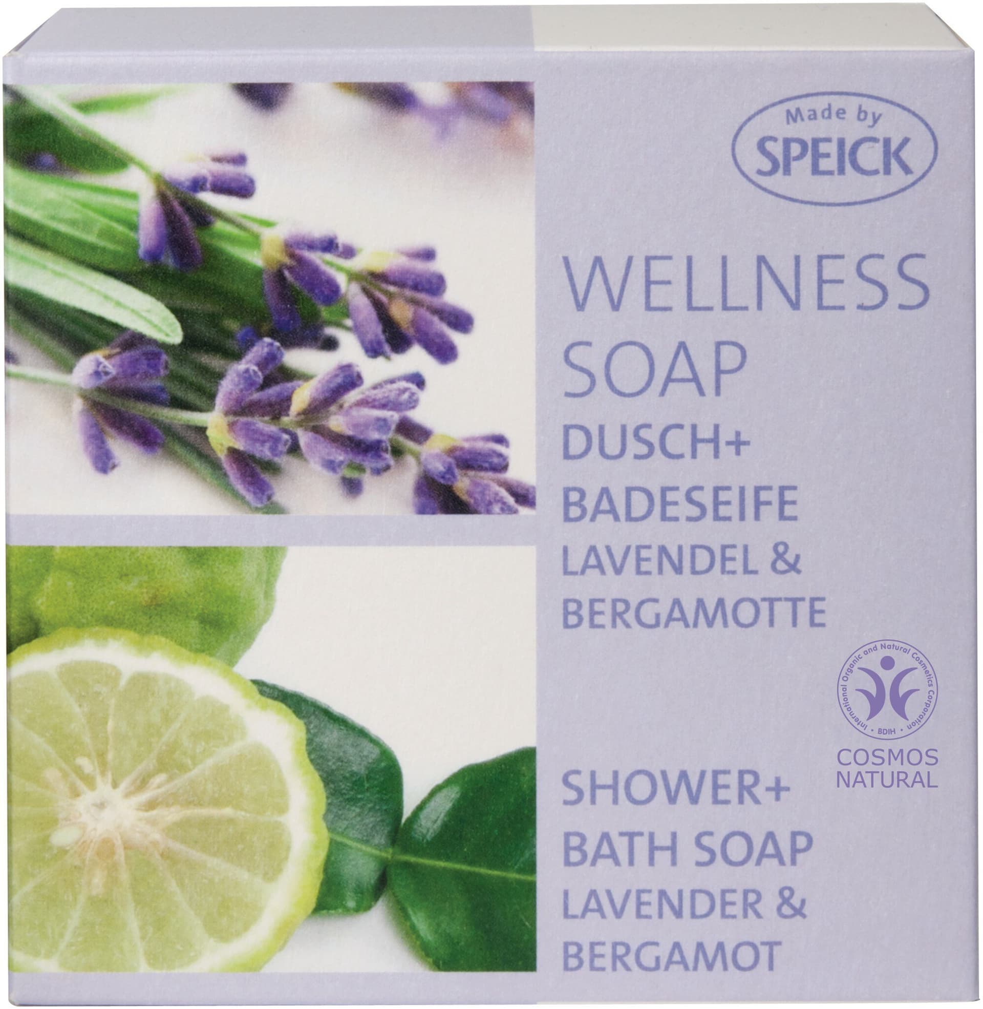 made by Speick Dusch&Badeseife Lavendel+Bergamotte