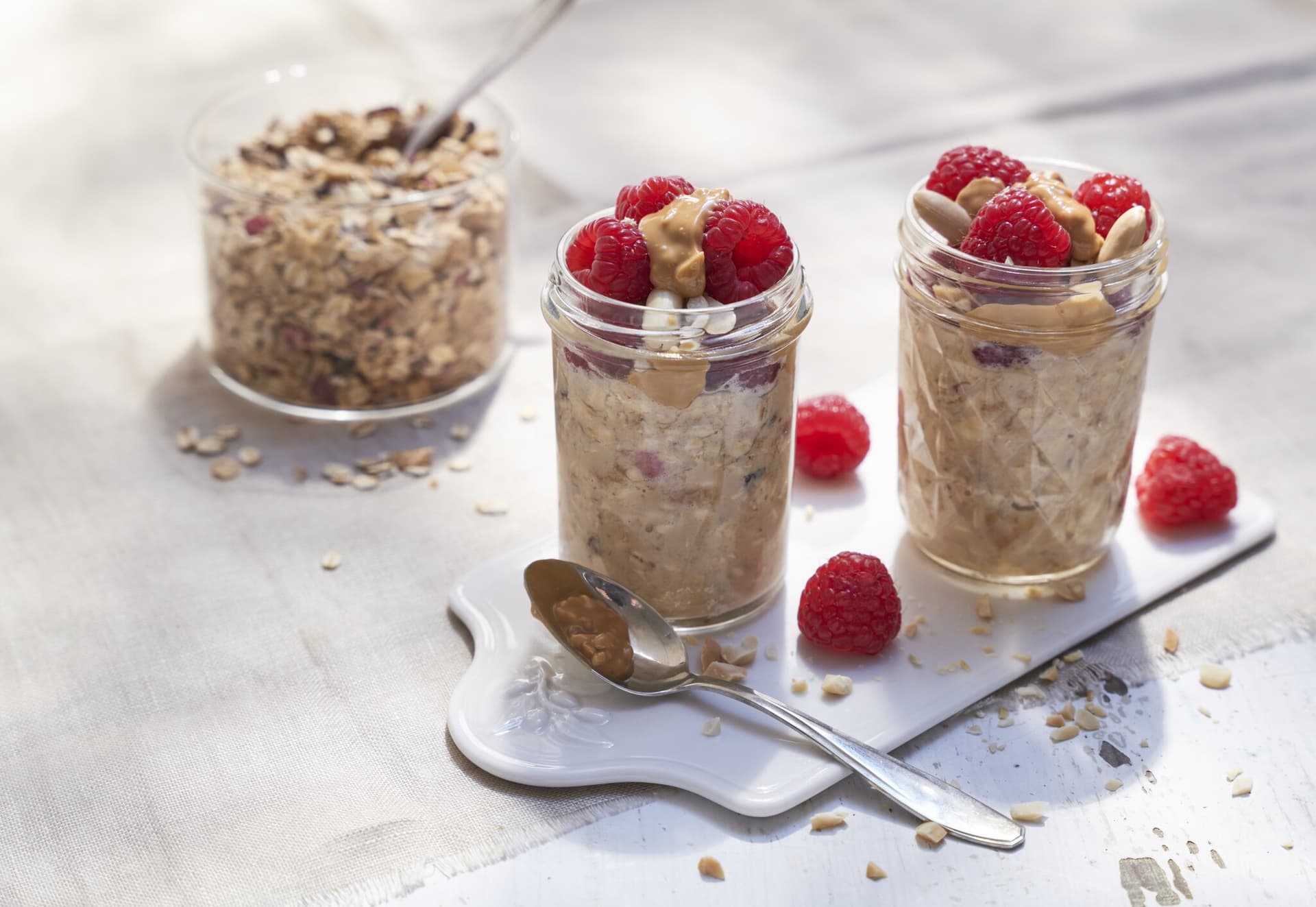 Overnight Oats mit Beeren