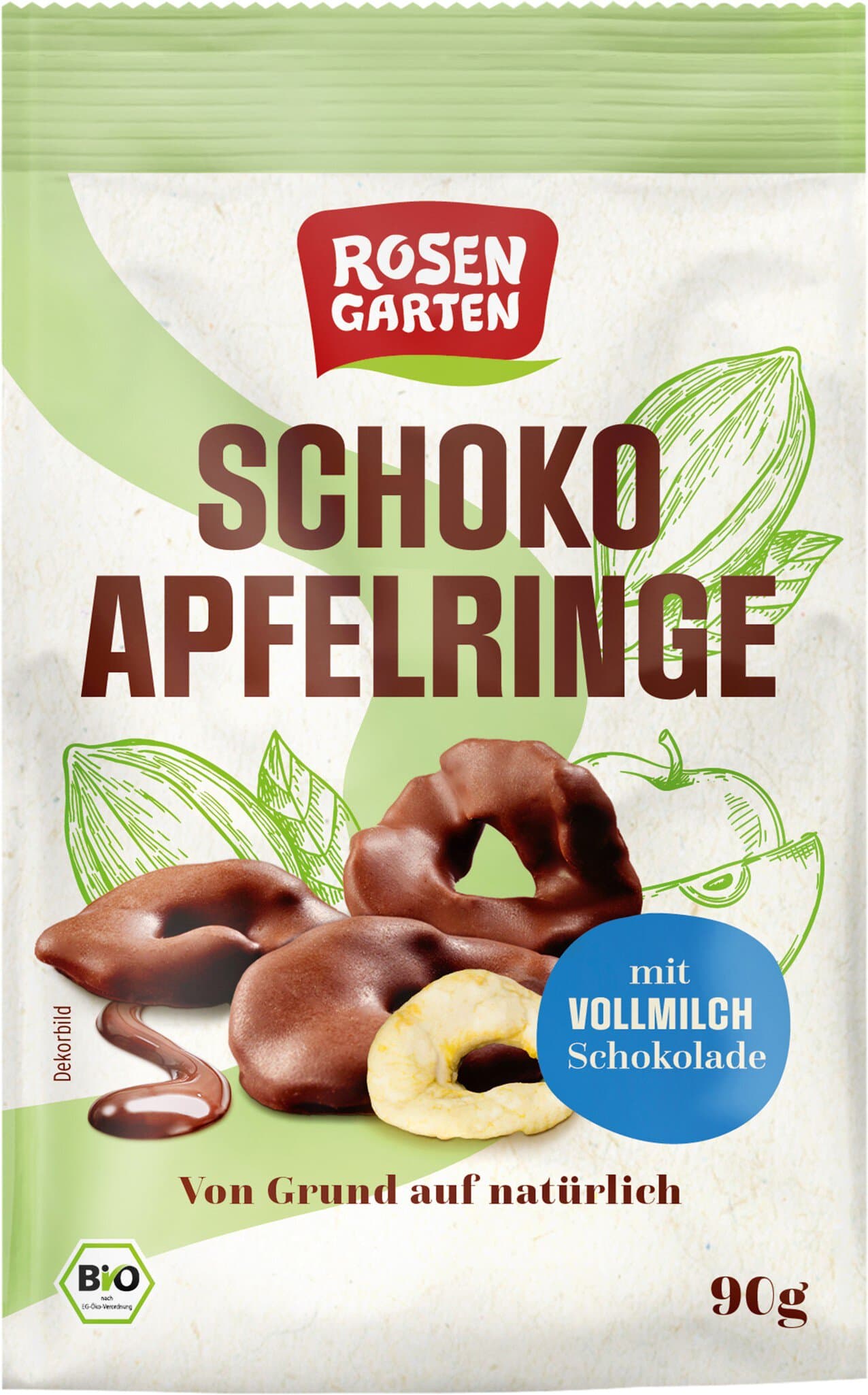 Rosengarten Schoko-Apfelringe