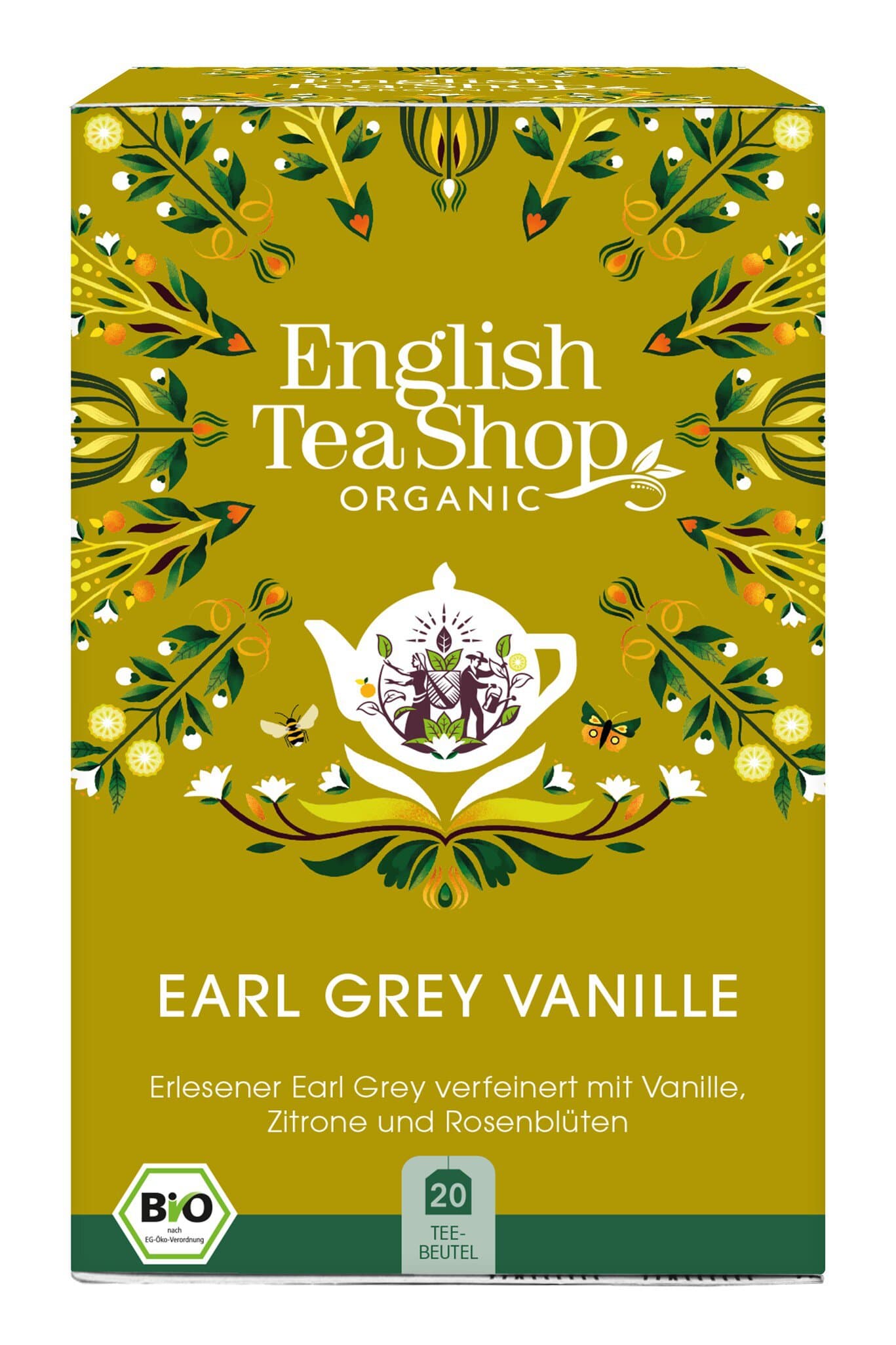 English Tea Shop Earl Grey Vanille Schwarztee
