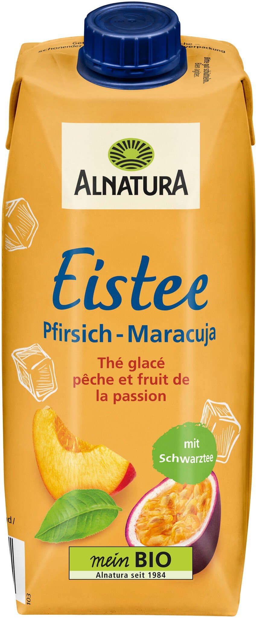 Alnatura Eistee Pfirsich-Maracuja