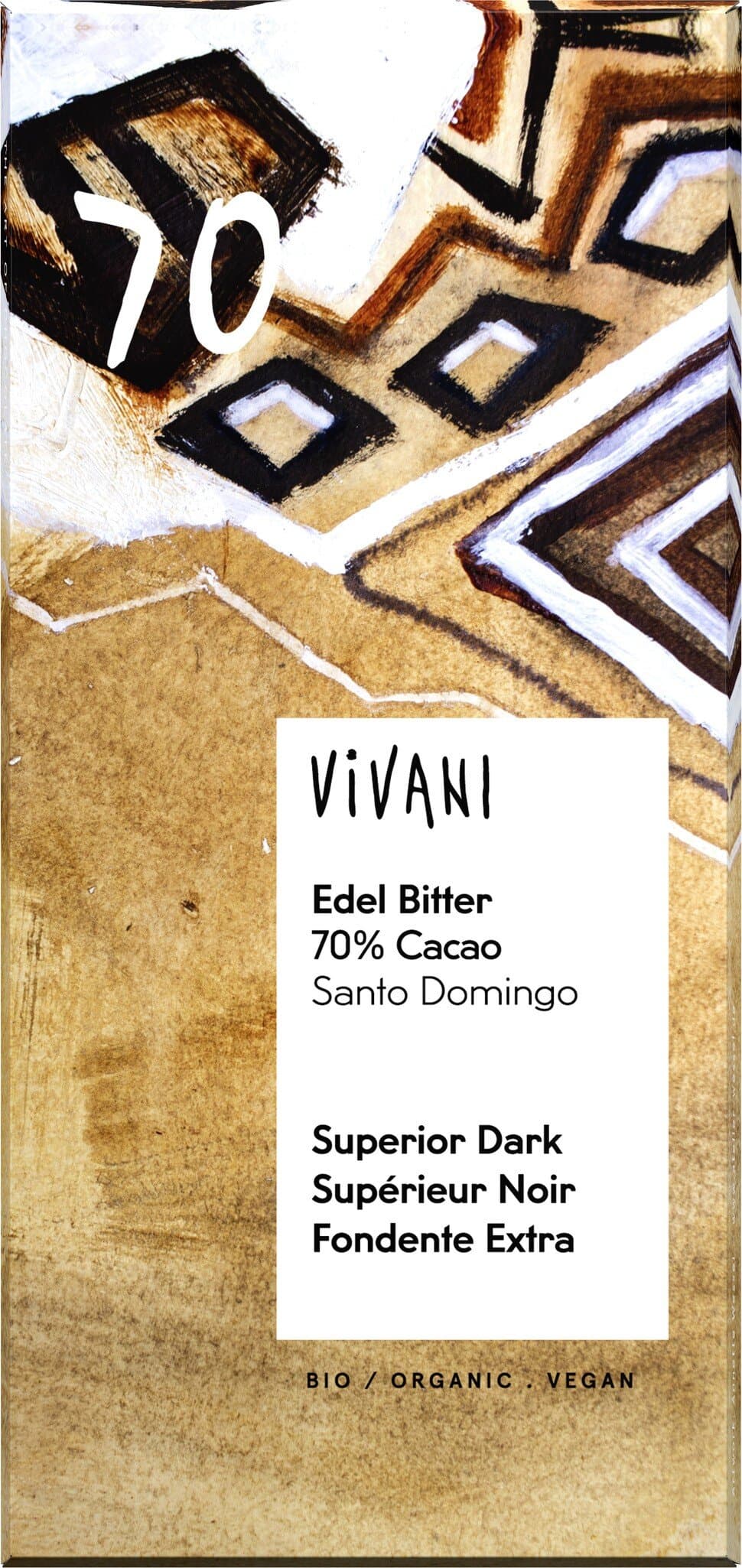 Vivani Edel Bitter 70%