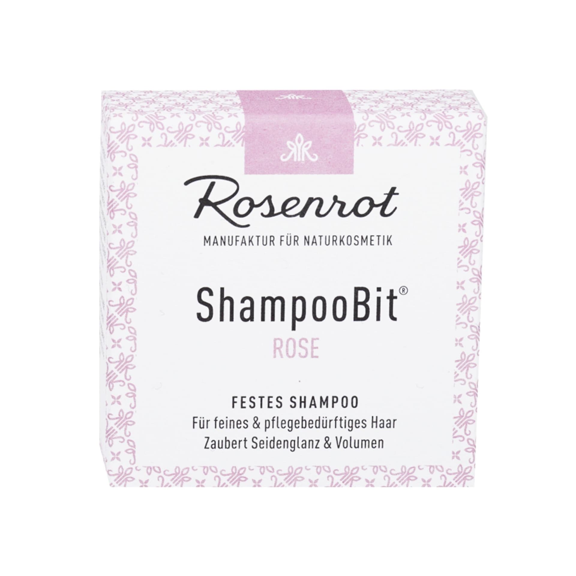 Rosenrot Rose normales Haar