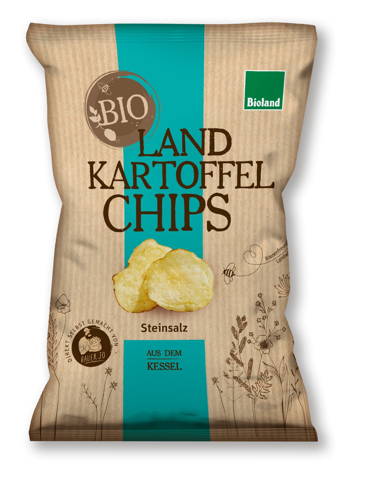 Jo Snack Landkartoffelchips Steinsalz