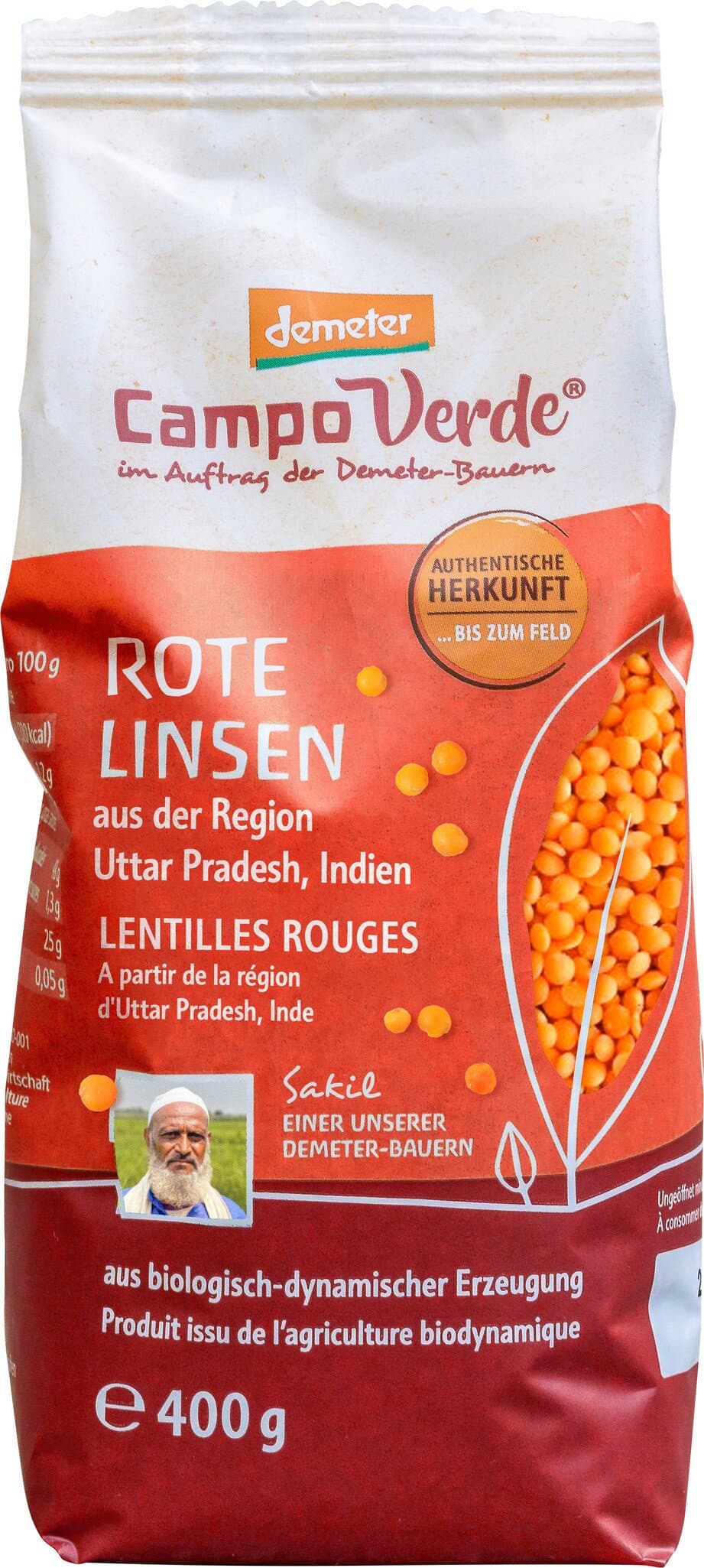Campo Verde Rote Linsen
