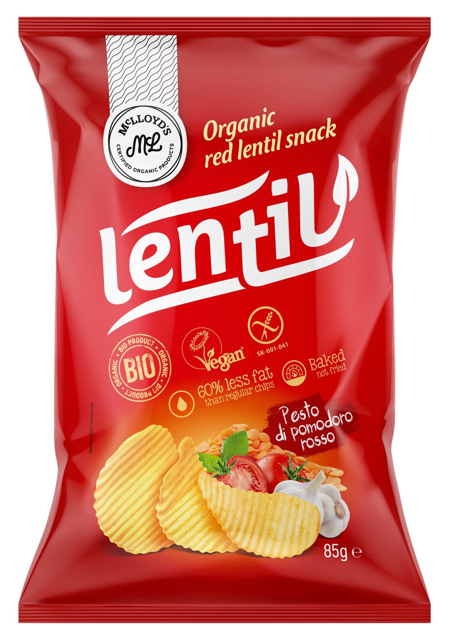 McLLOYD´S Linsen Chips rotes Pesto