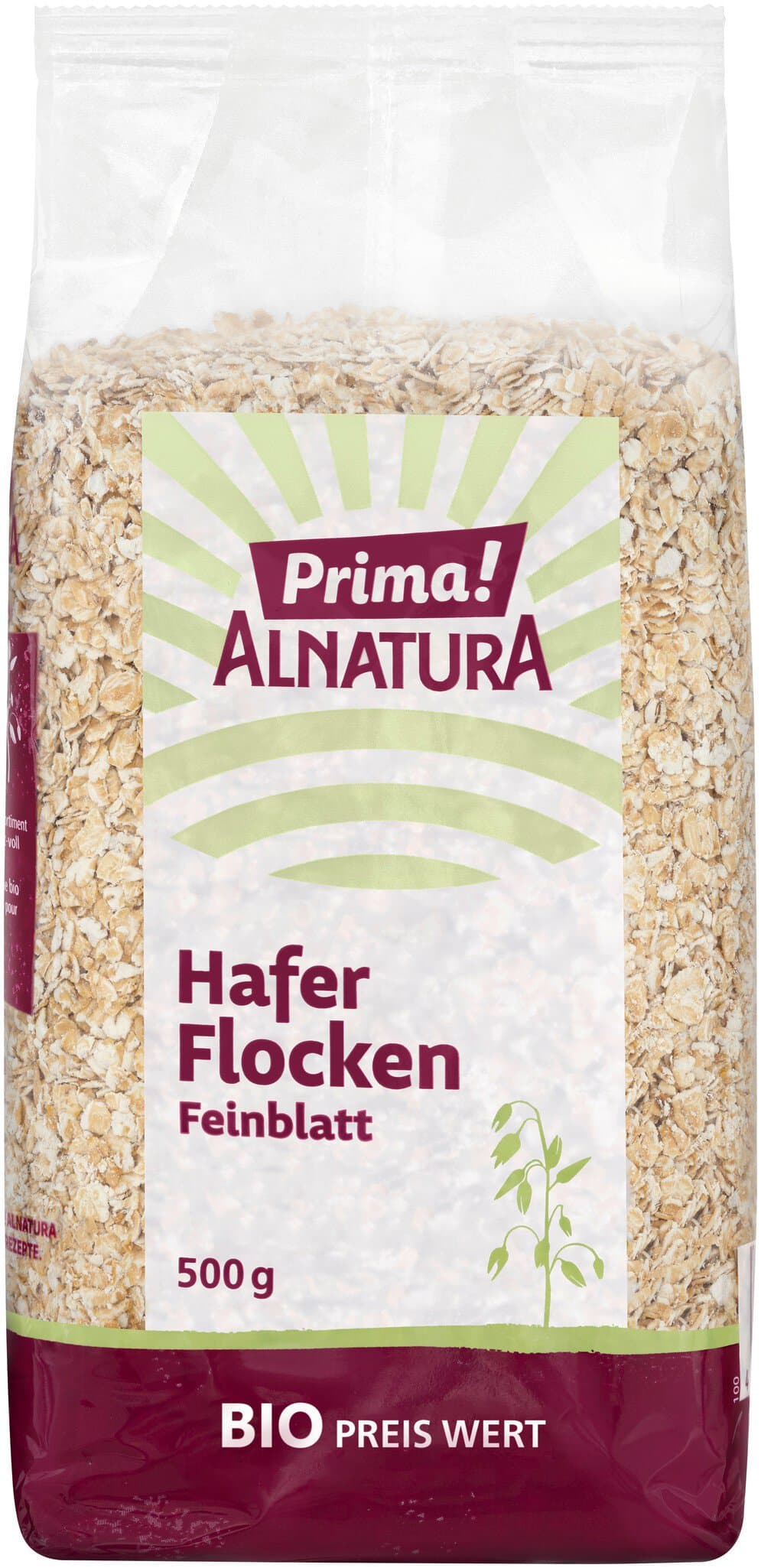 Prima! Alnatura Haferflocken Feinblatt