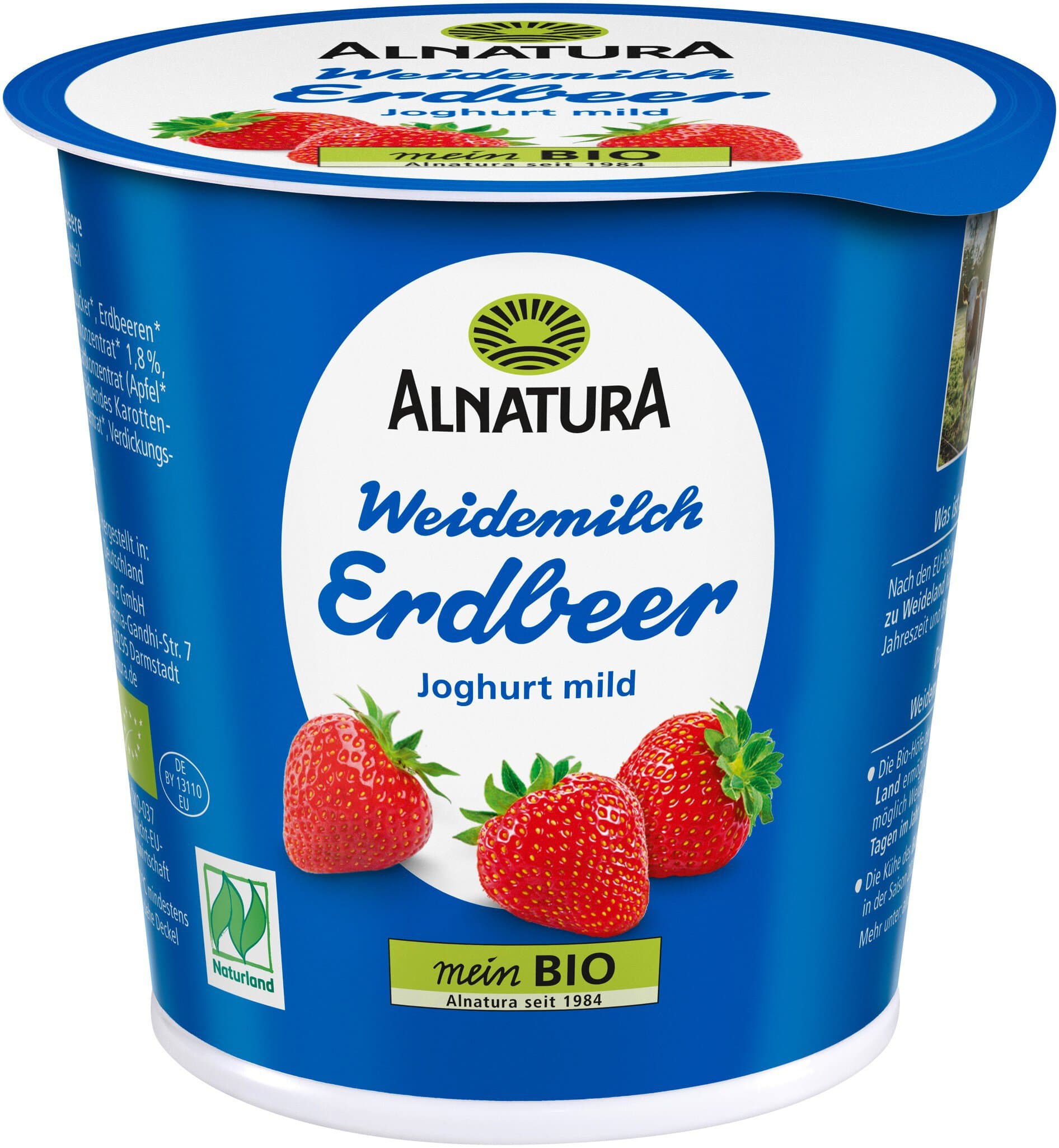 Alnatura Erdbeerjoghurt aus Weidemilch