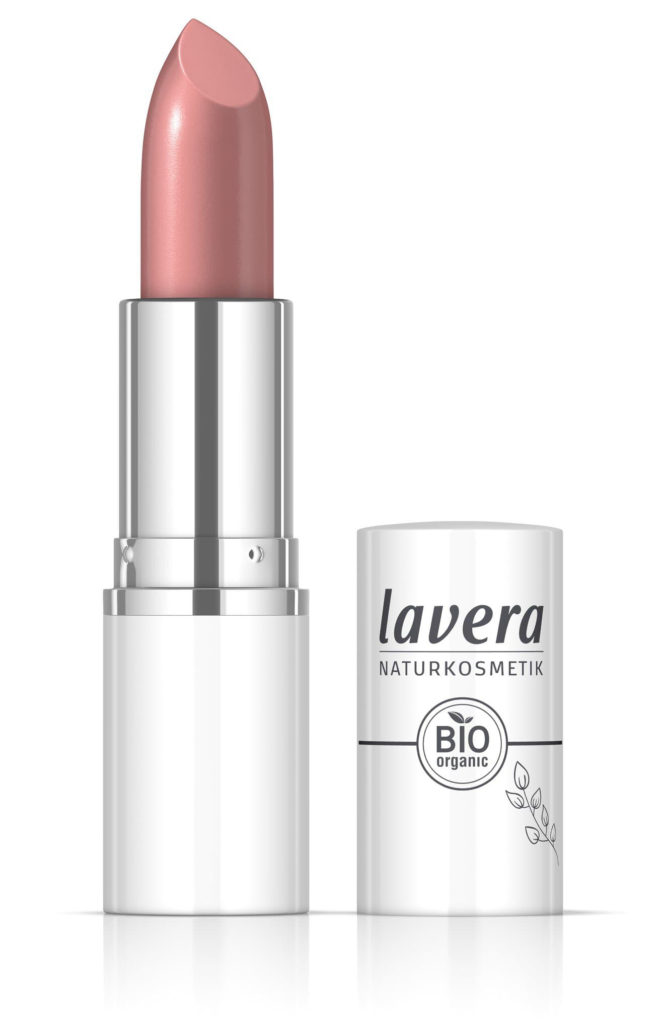 Lavera Cream Glow Lipstick Retro Rose 02