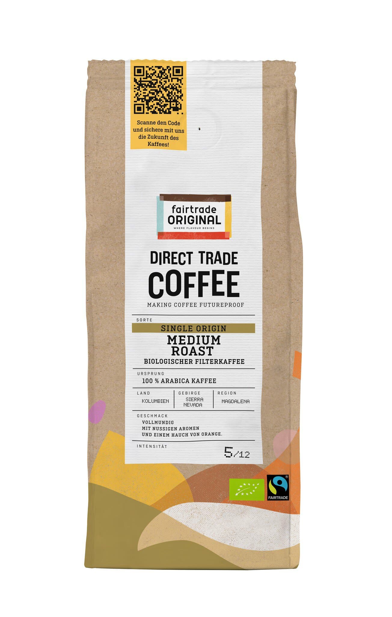 Fairtrade Original Kaffee Medium Roast gemahlen
