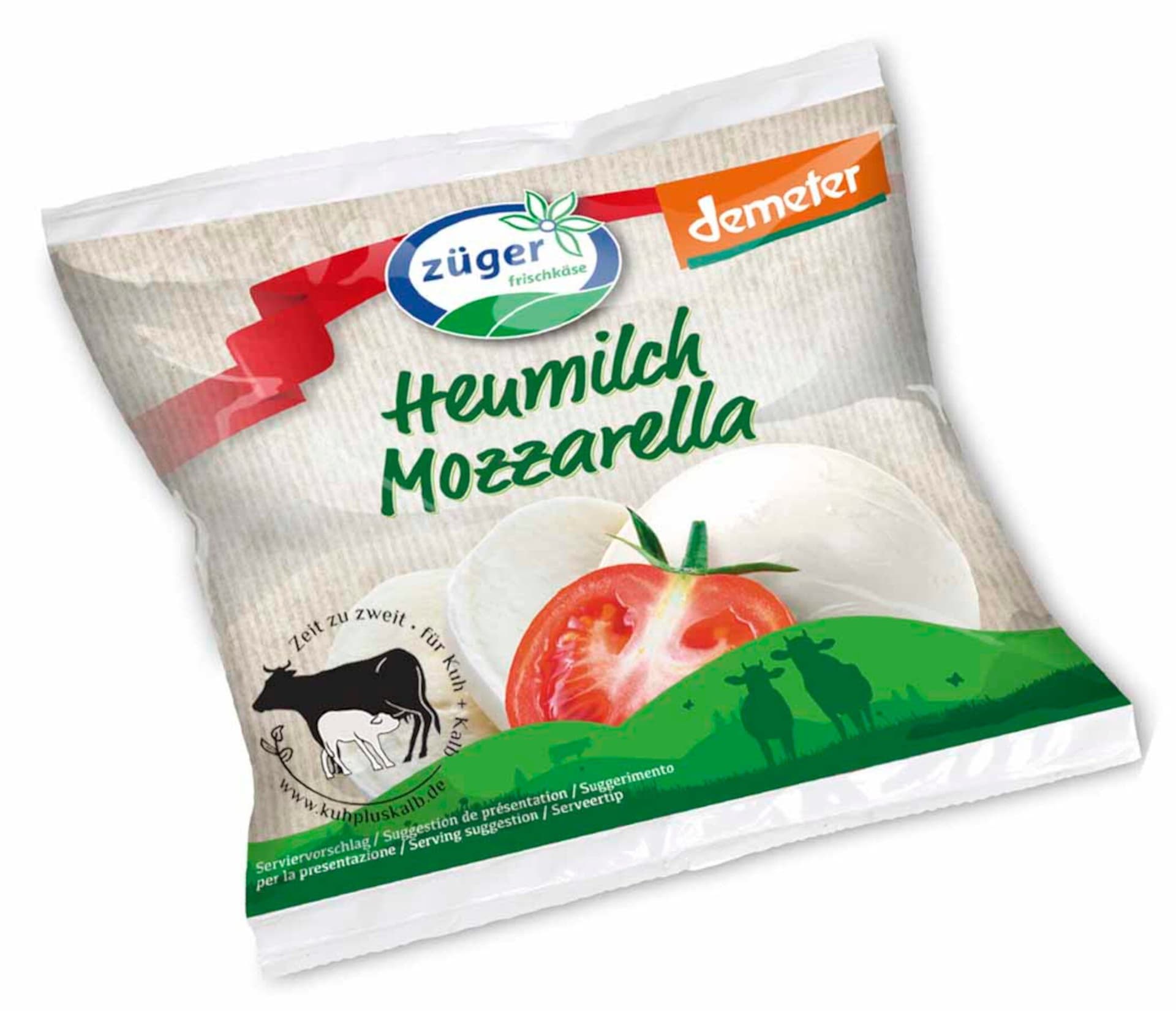 Züger Heumilch Mozzarella demeter