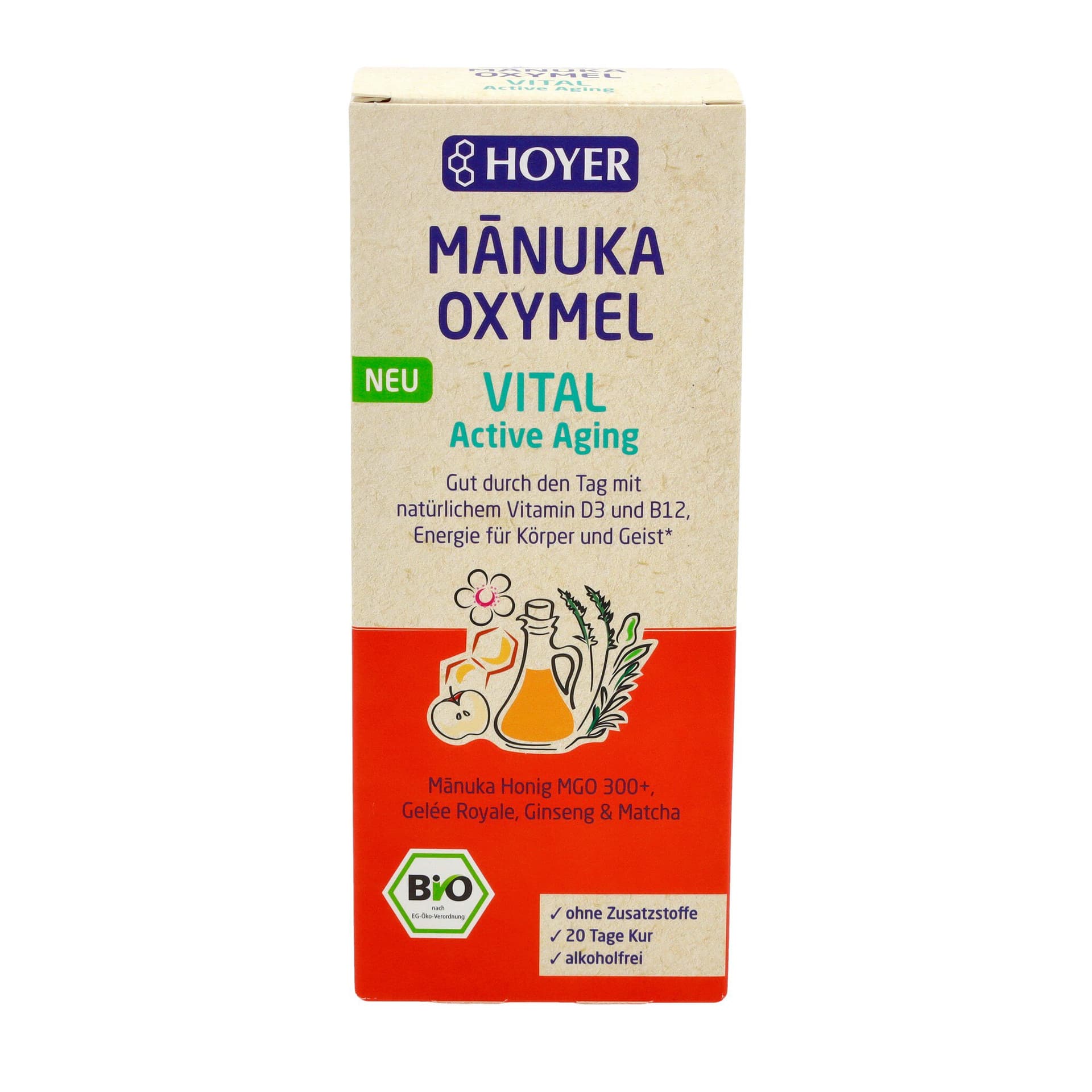 Hoyer Manuka Oxymel Vital Active Aging