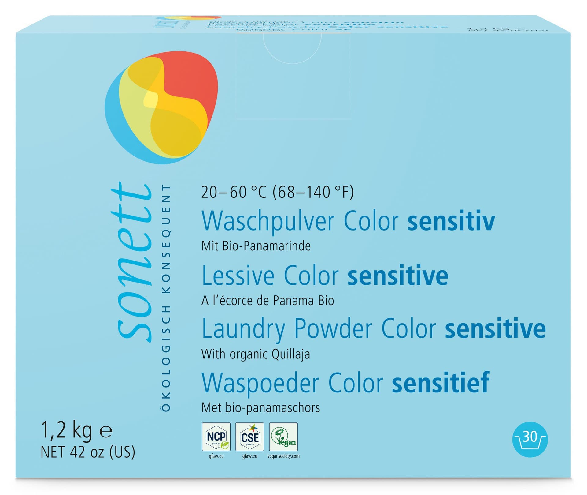 Sonett Waschpulver Color sensitiv