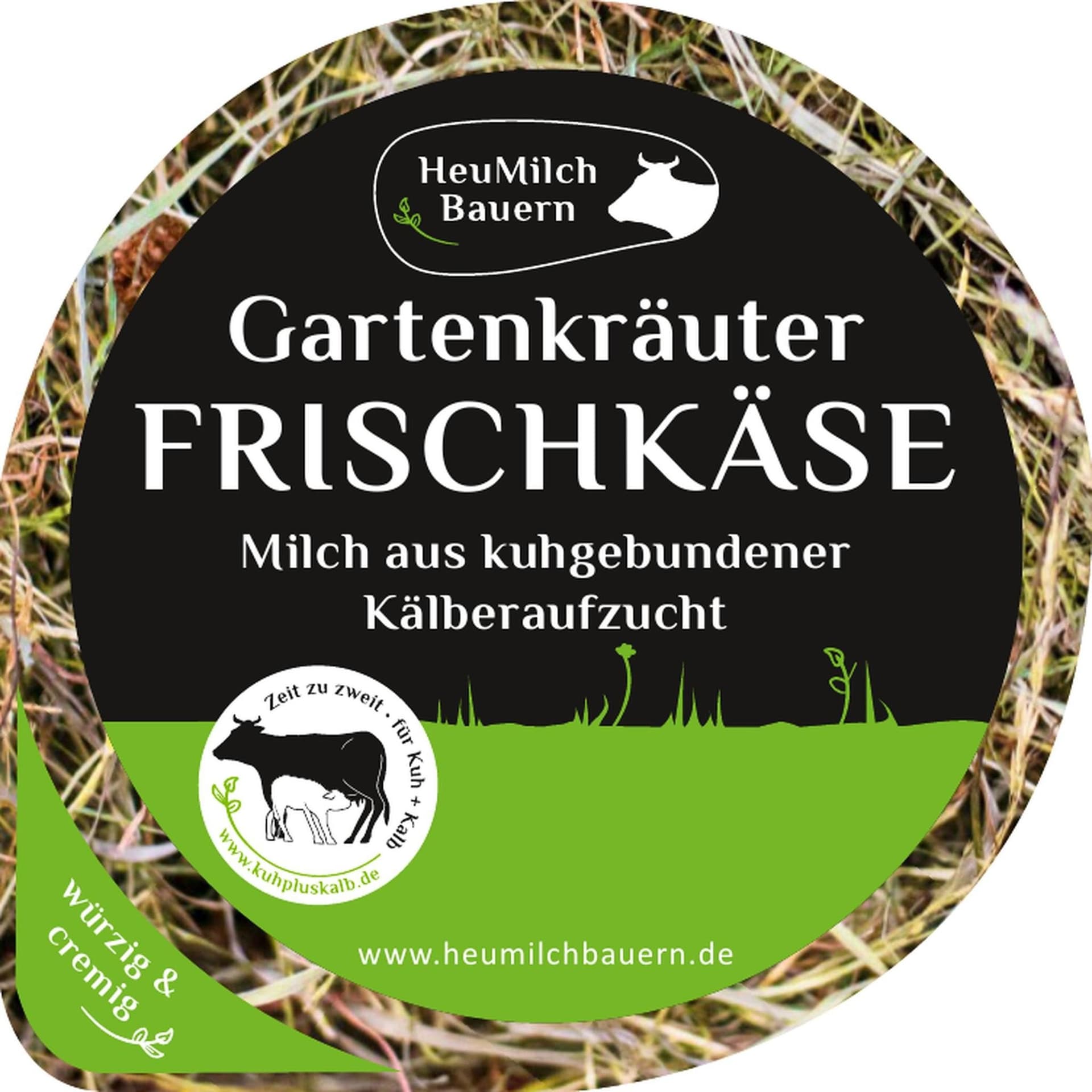 Heumilch Bauern Frischkäse Kräuter