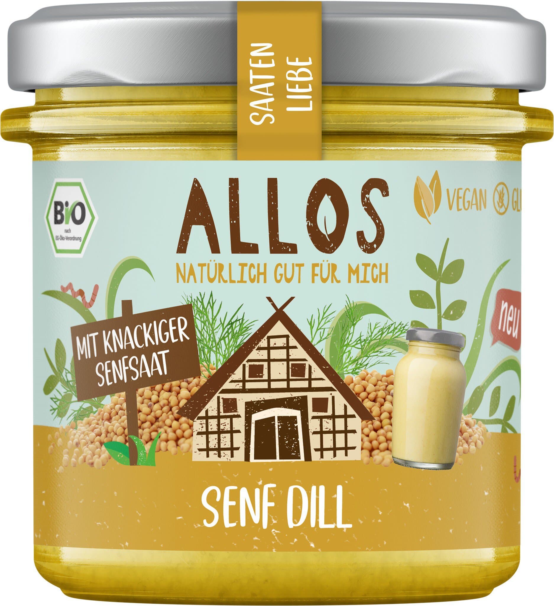 Allos Saatenliebe Senfsaat Senf Dill