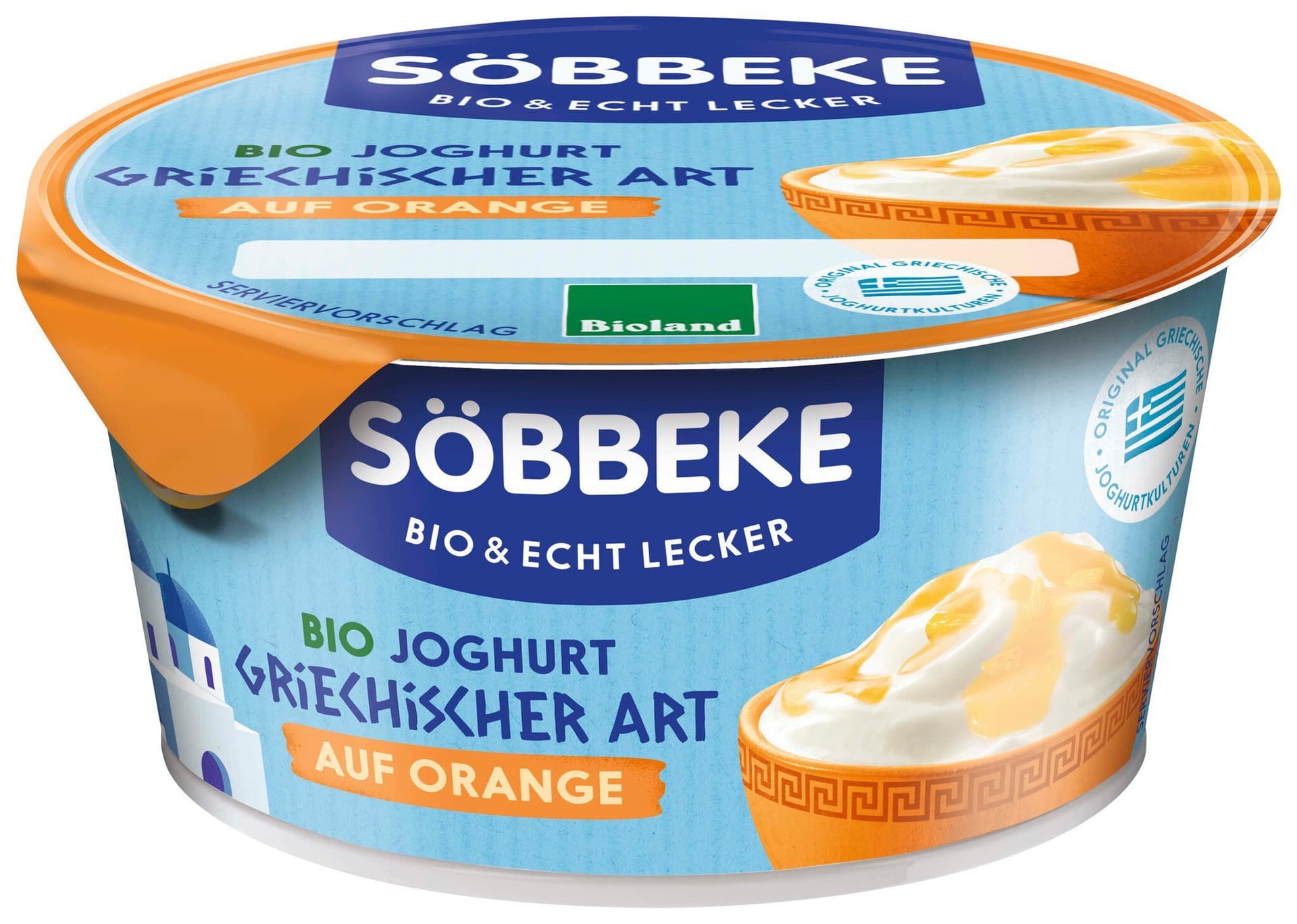 Söbbeke Joghurt griechische Orange 10%