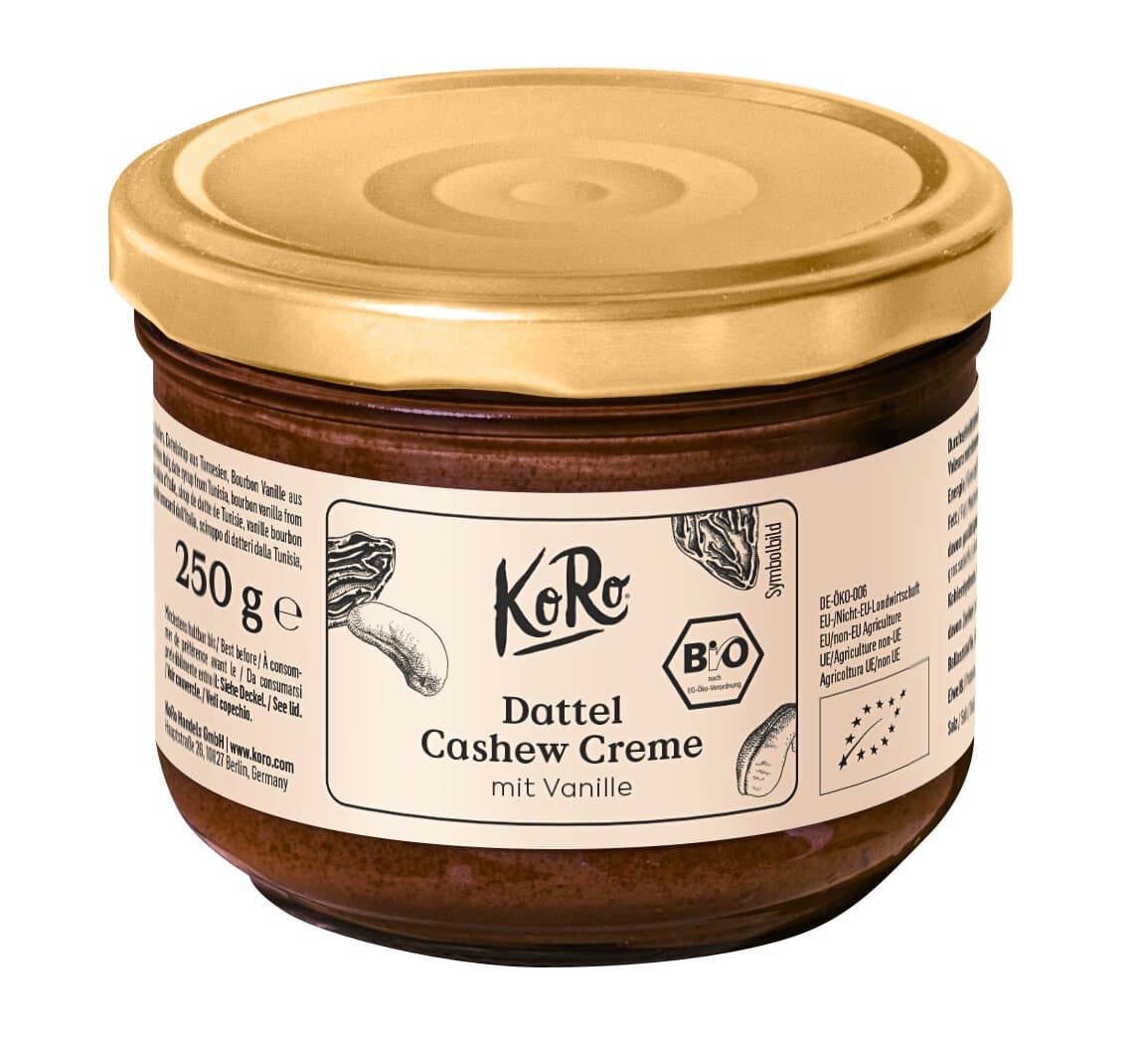 Koro Dattel Cashew Creme