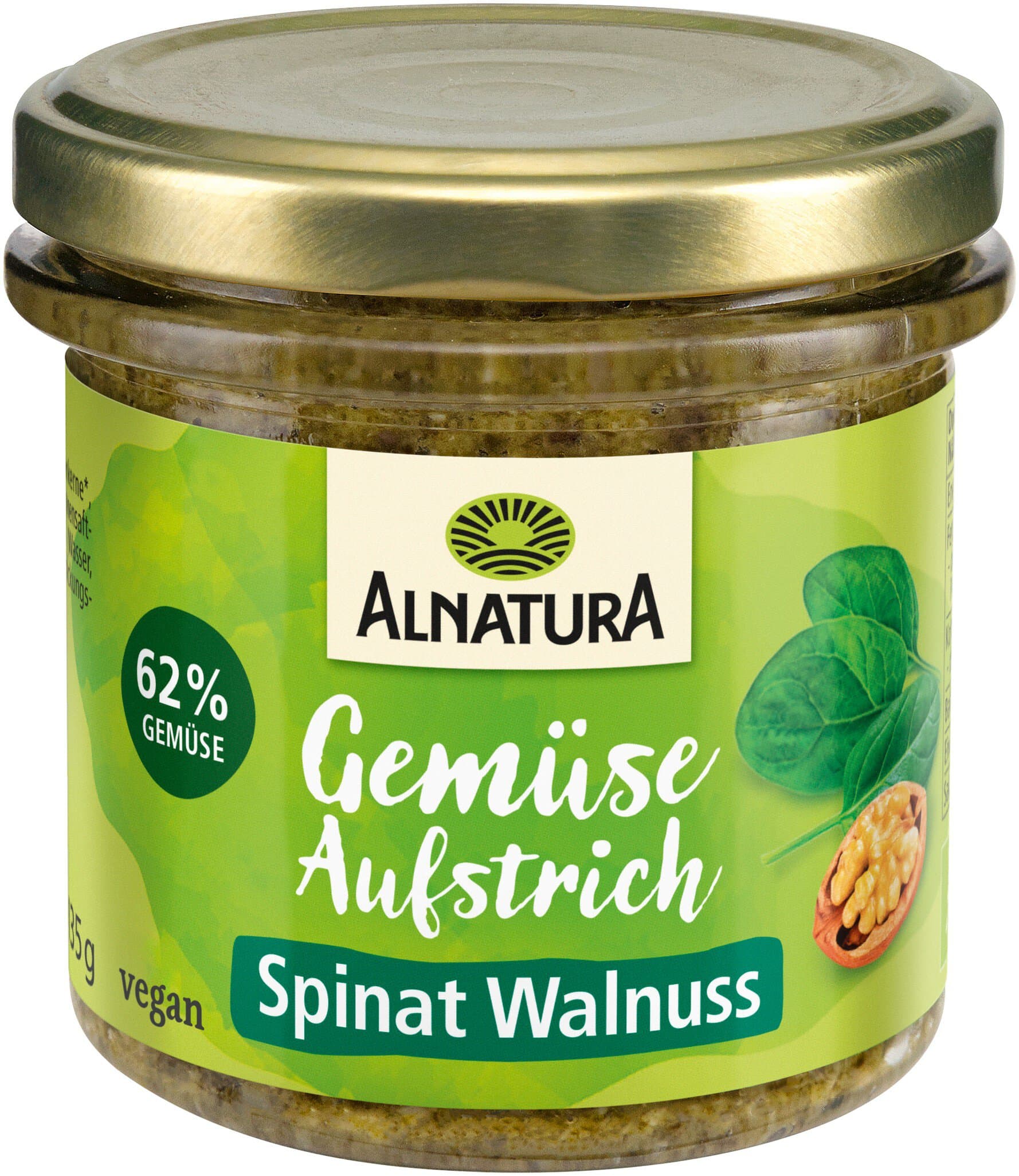 Alnatura Gemüseaufstrich Spinat-Walnuss