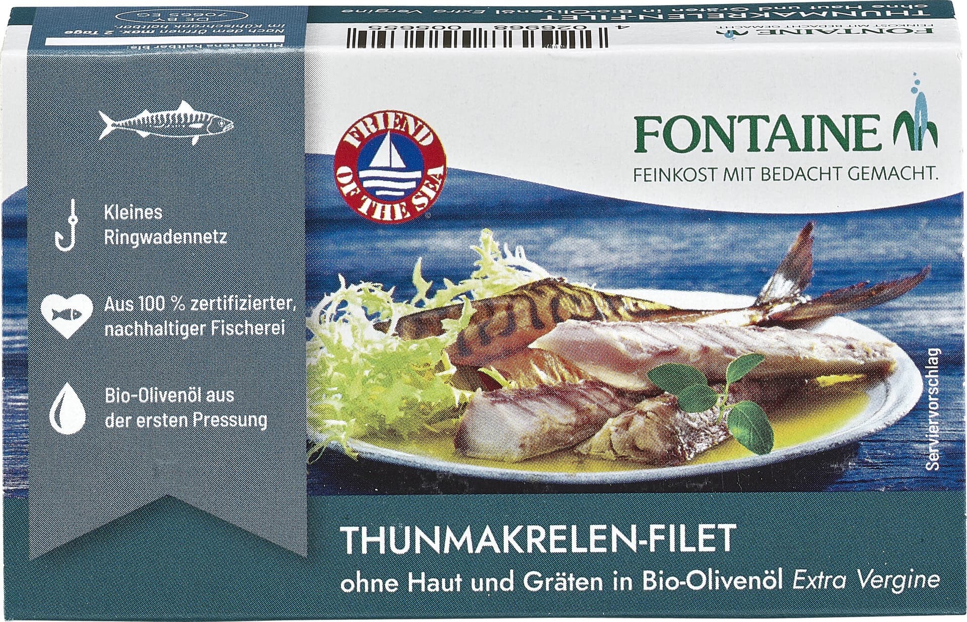 Fontaine Thunmakrelen-Filet in Olivenöl