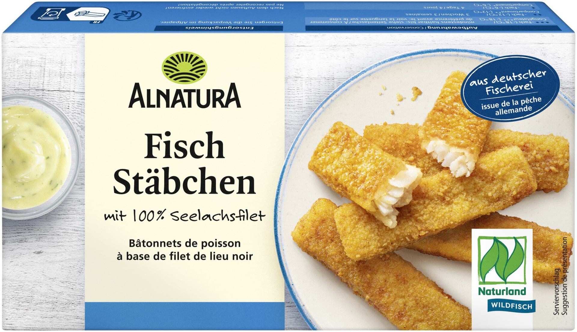 Alnatura Fischstäbchen (TK)
