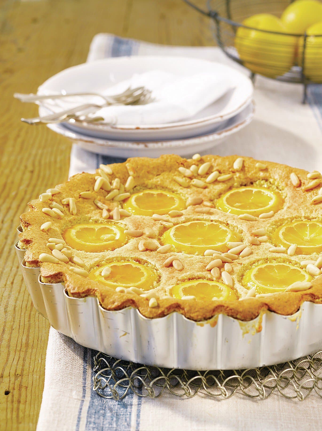 Zitronen-Mandelkuchen