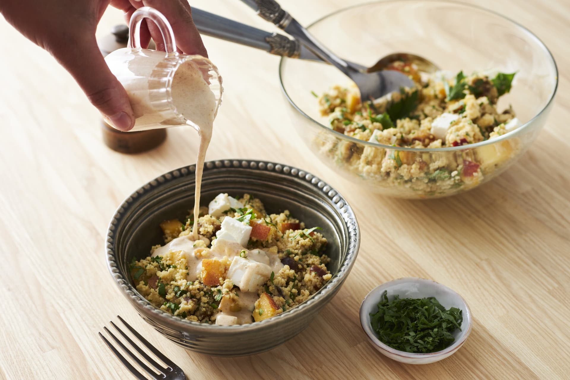 Levantinischer Kichererbsen-Couscous