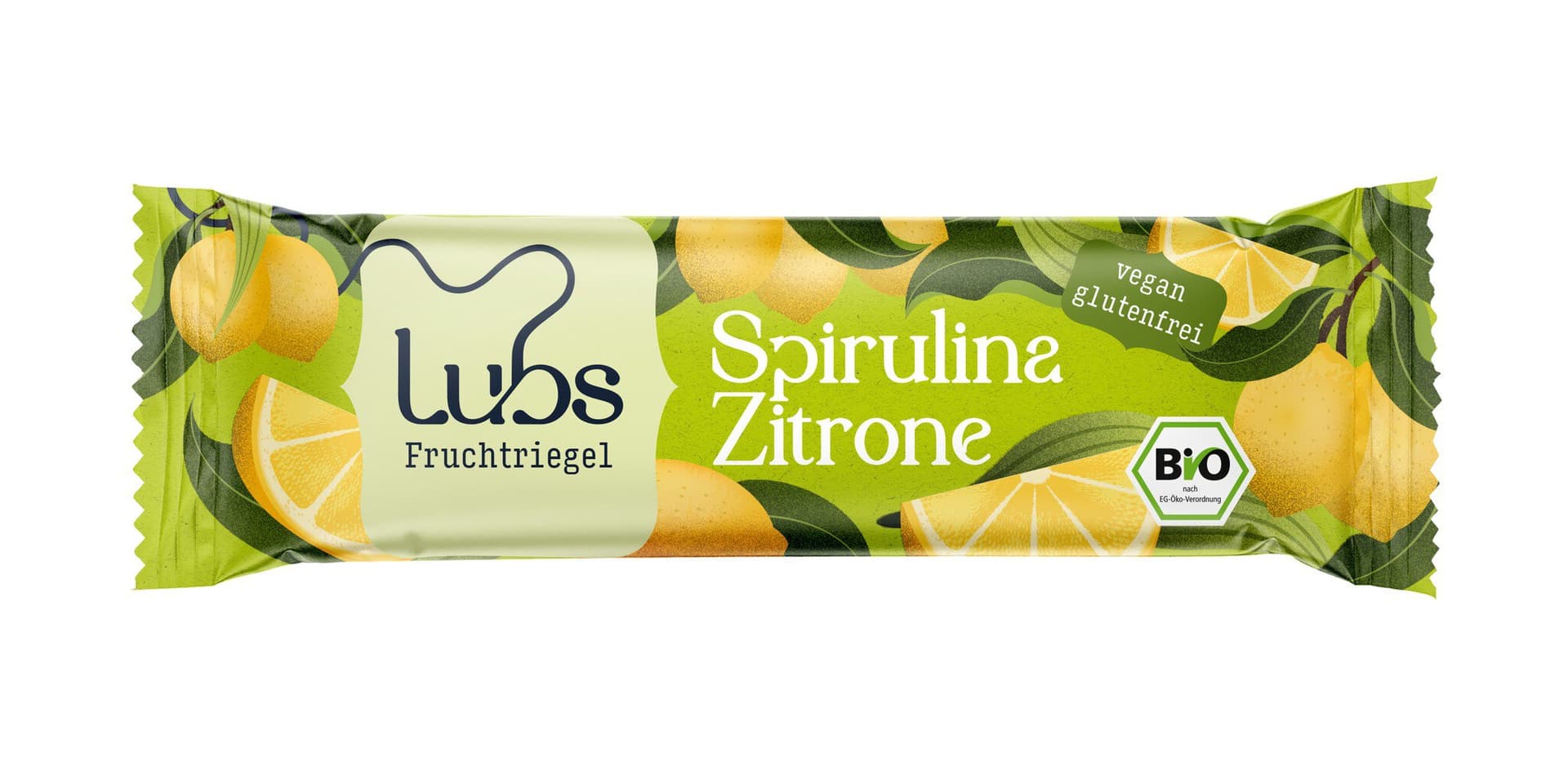 Lubs Fruchtriegel Spirulina Zitrone