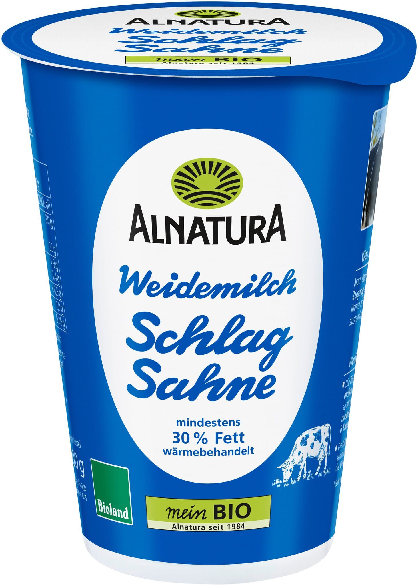 Alnatura Weidemilch-Schlagsahne
