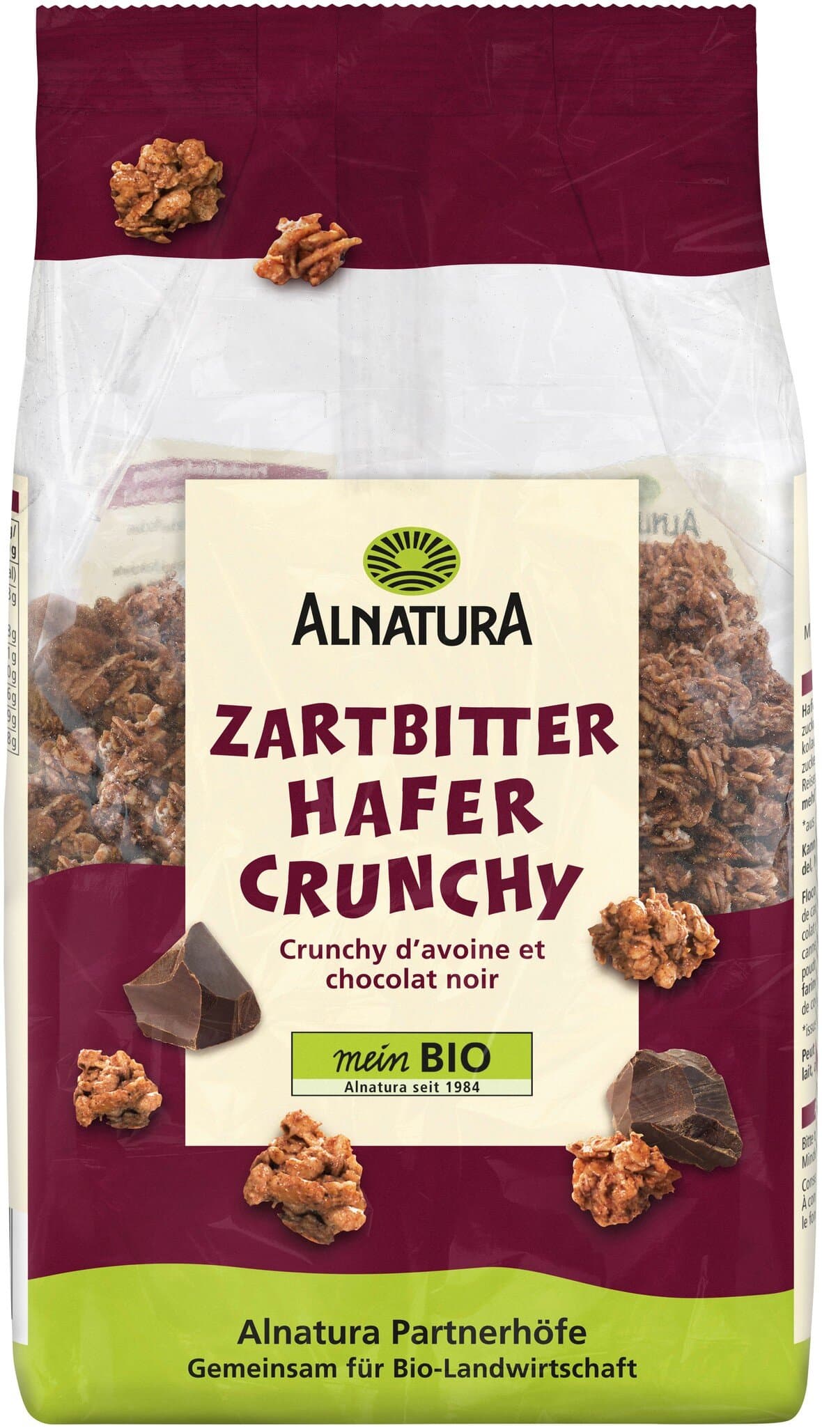 Alnatura Zartbitter-Hafer-Crunchy
