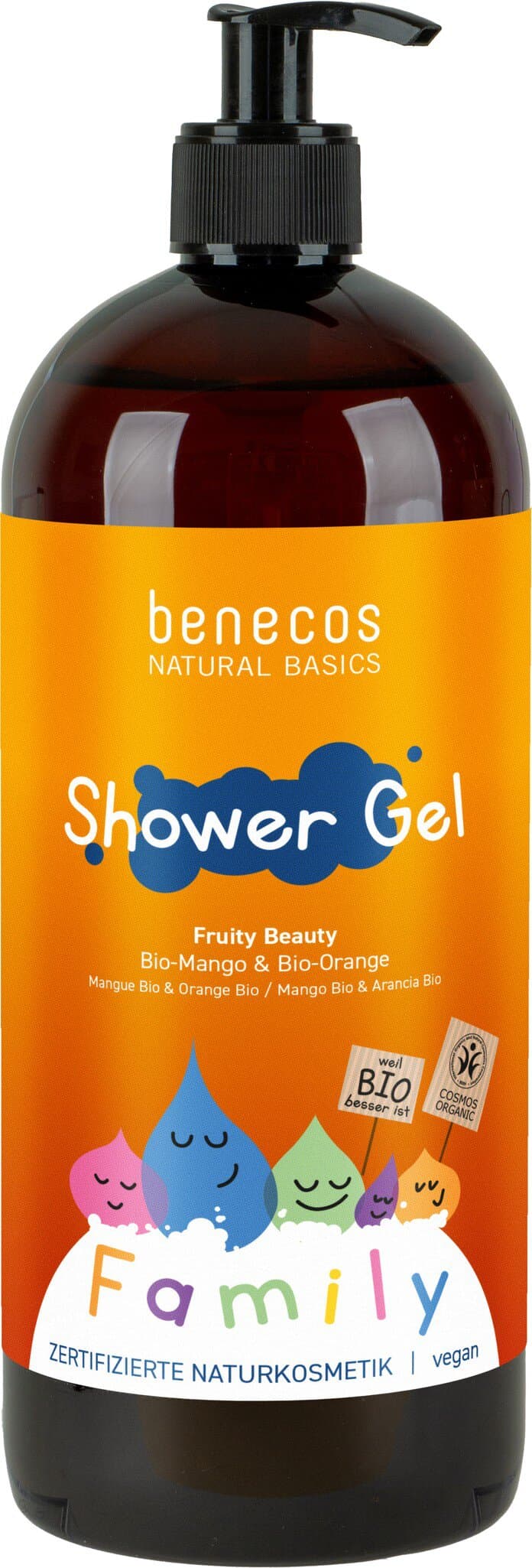 Benecos Duschgel FAMILY Fruity Beauty