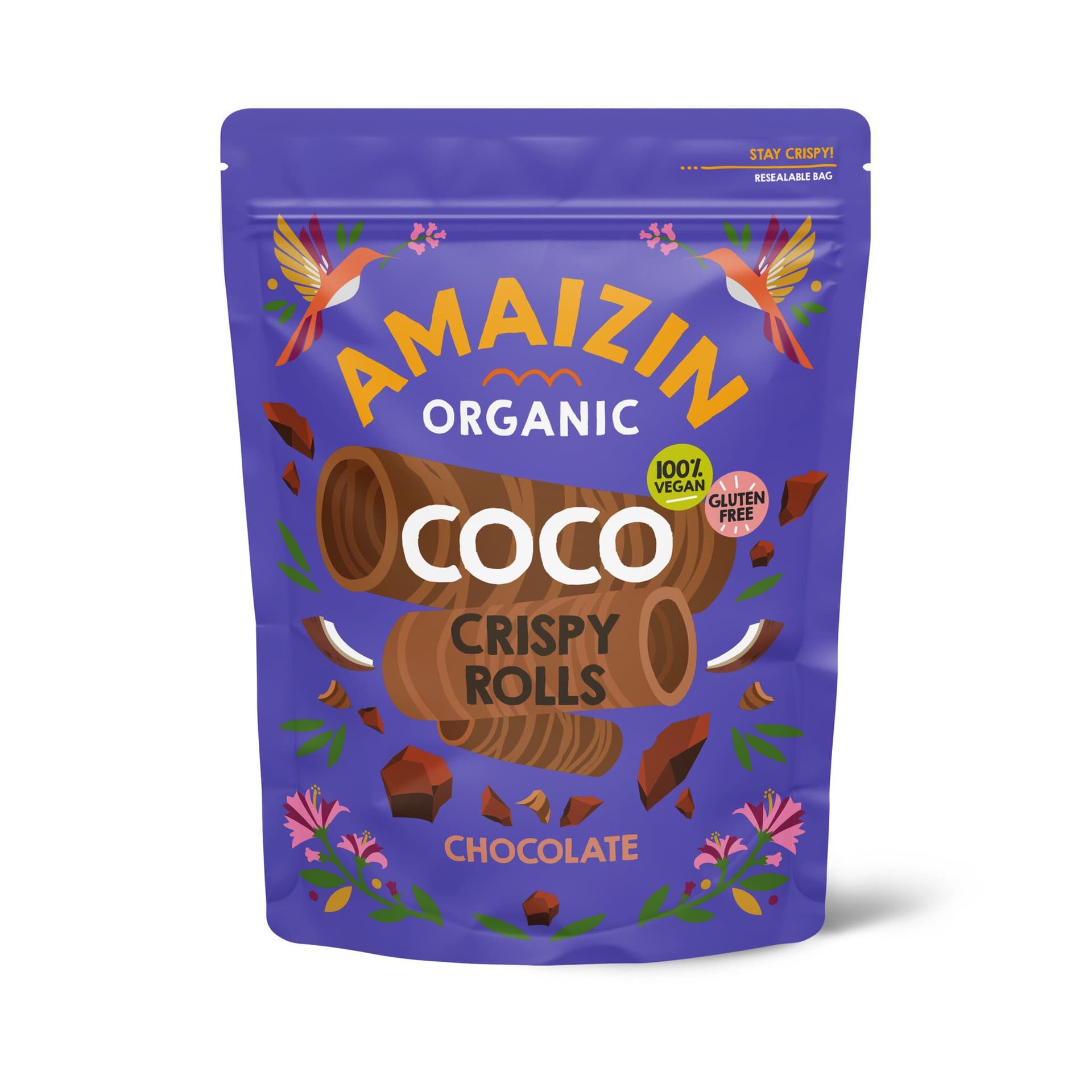 Amaizin Coco Crispy Rolls Schokolade