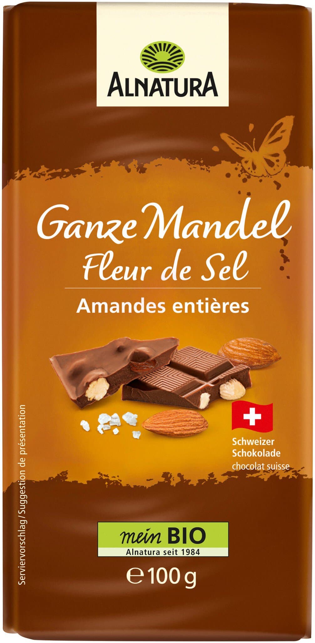 Alnatura Schokolade Ganze Mandel Fleur de Sel