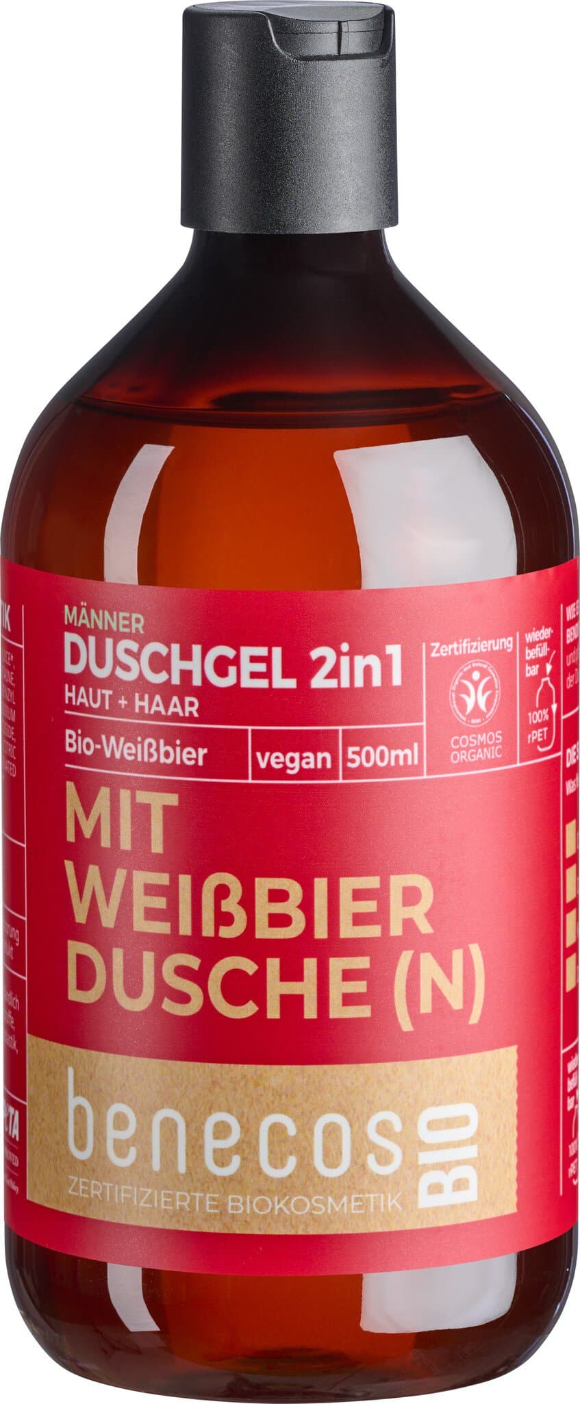 Benecos Duschgel 2in1 BIO-Weißbier