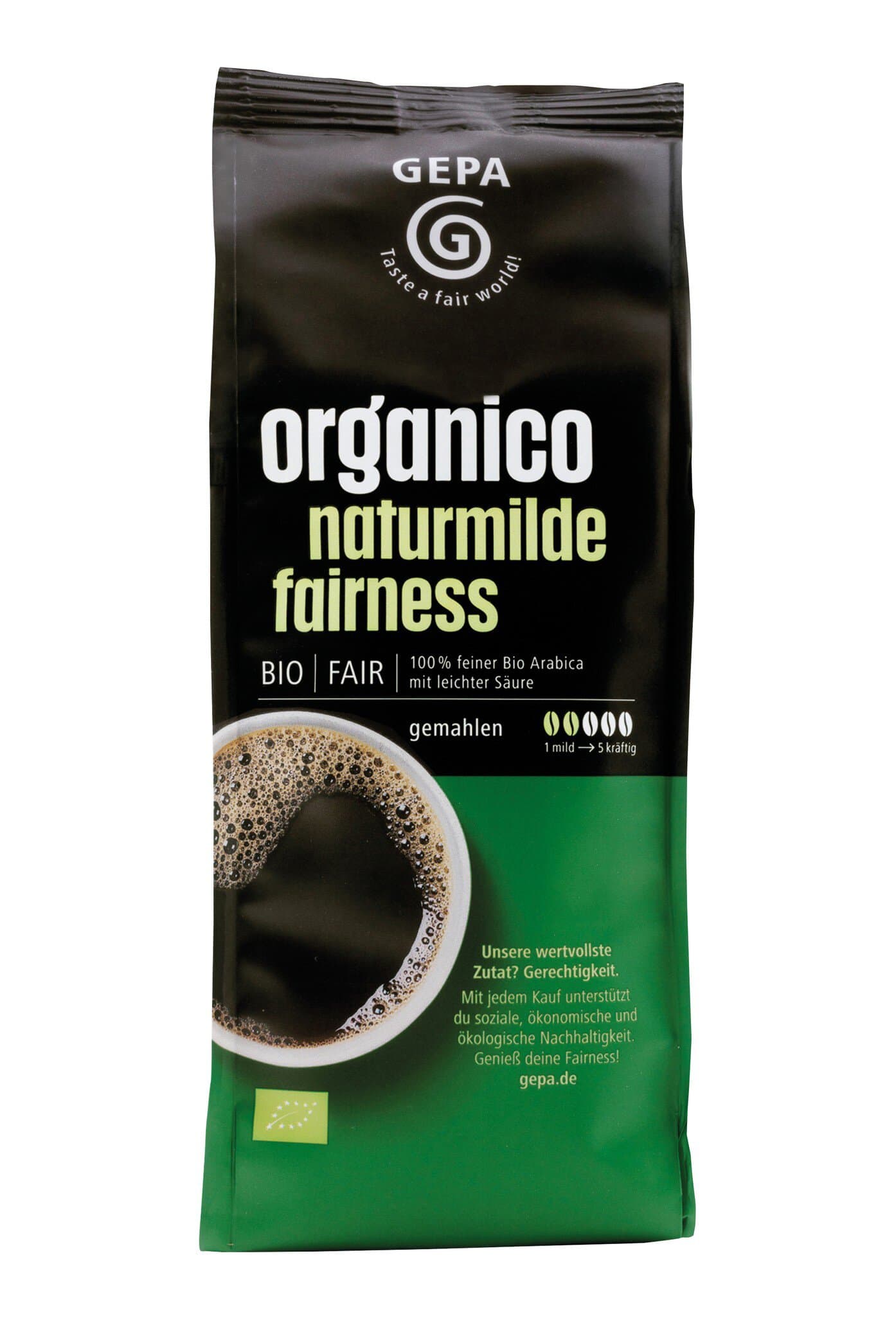 Gepa Cafe Organico gemahlen