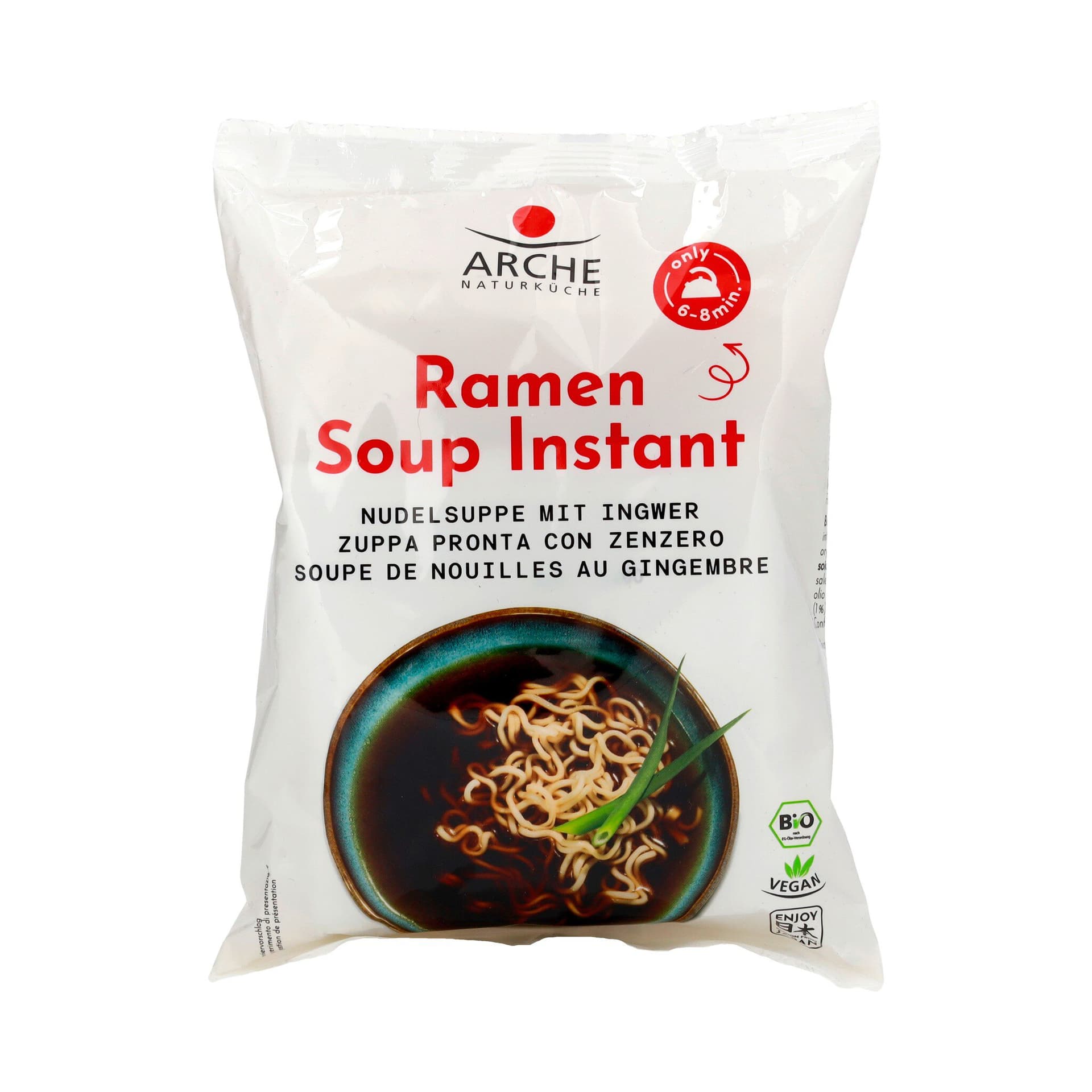 Arche Ramen Nudelsuppe mit Ingwer