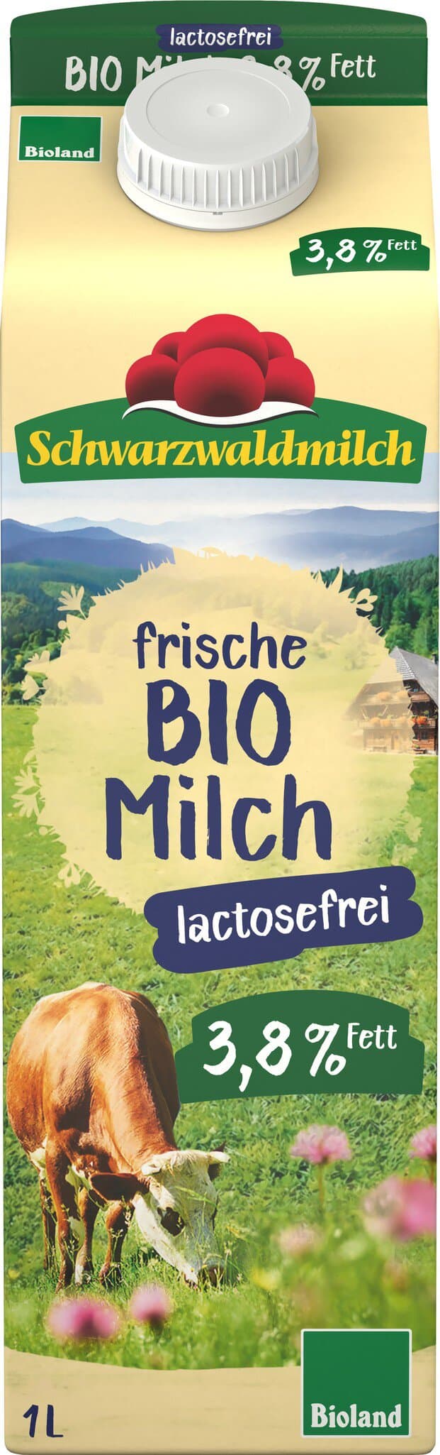 Schwarzwaldmilch Frische Vollmilch laktosefrei