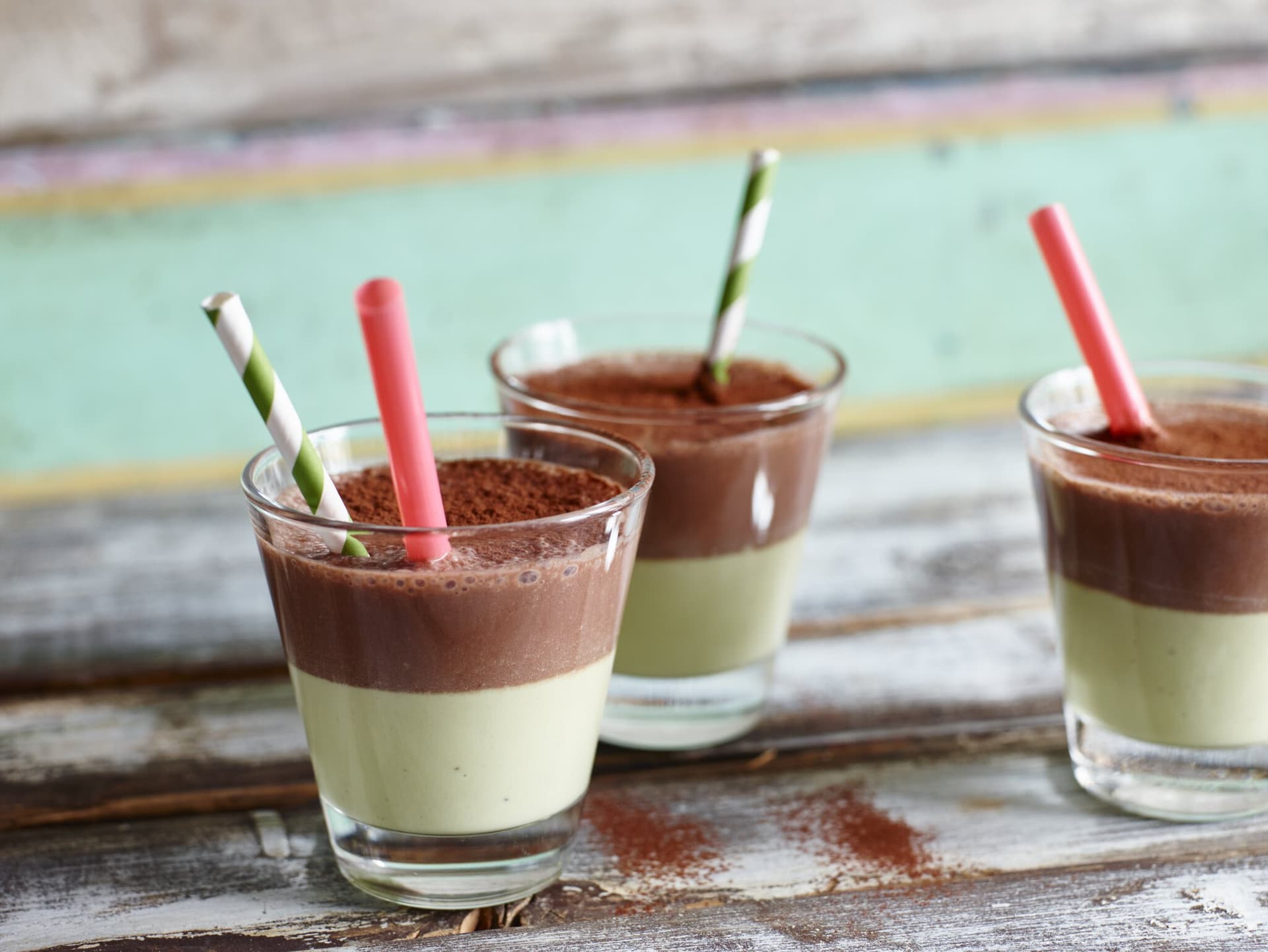 Avocado-Bananen-Schoko-Shake